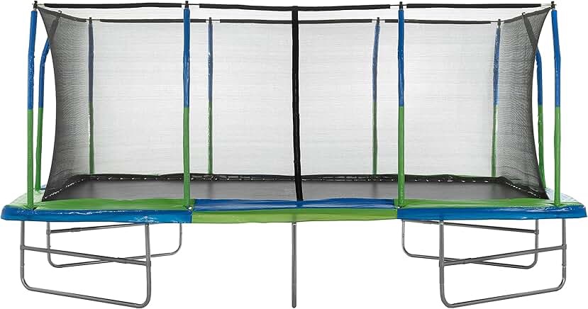 Jumpking 12x17 foot large rectangular trampoline