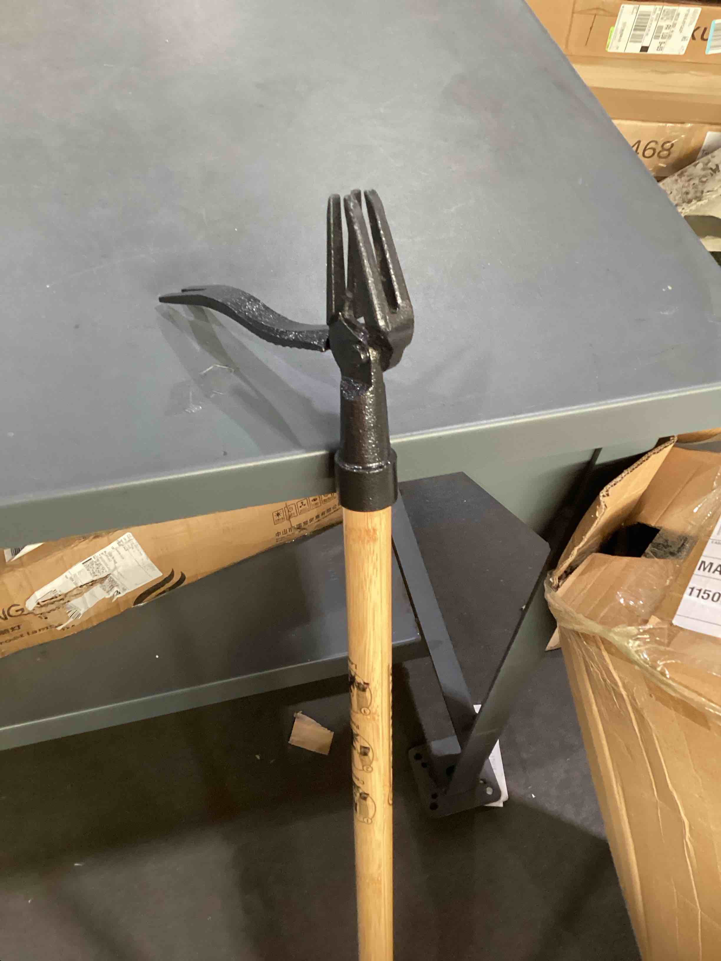 Grampa's Weeder - The Original Stand Up Weed Puller Tool with Long Handle - Made with Real Bamboo & 4-Claw Steel Head Design - Easily Remove Weeds Without Bending, Pulling, or Kneeling.