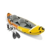 sierra k2 two person sit on kayak Intex Sierra K2 2-Person Inflatable Blow Up Fishing Kayak 