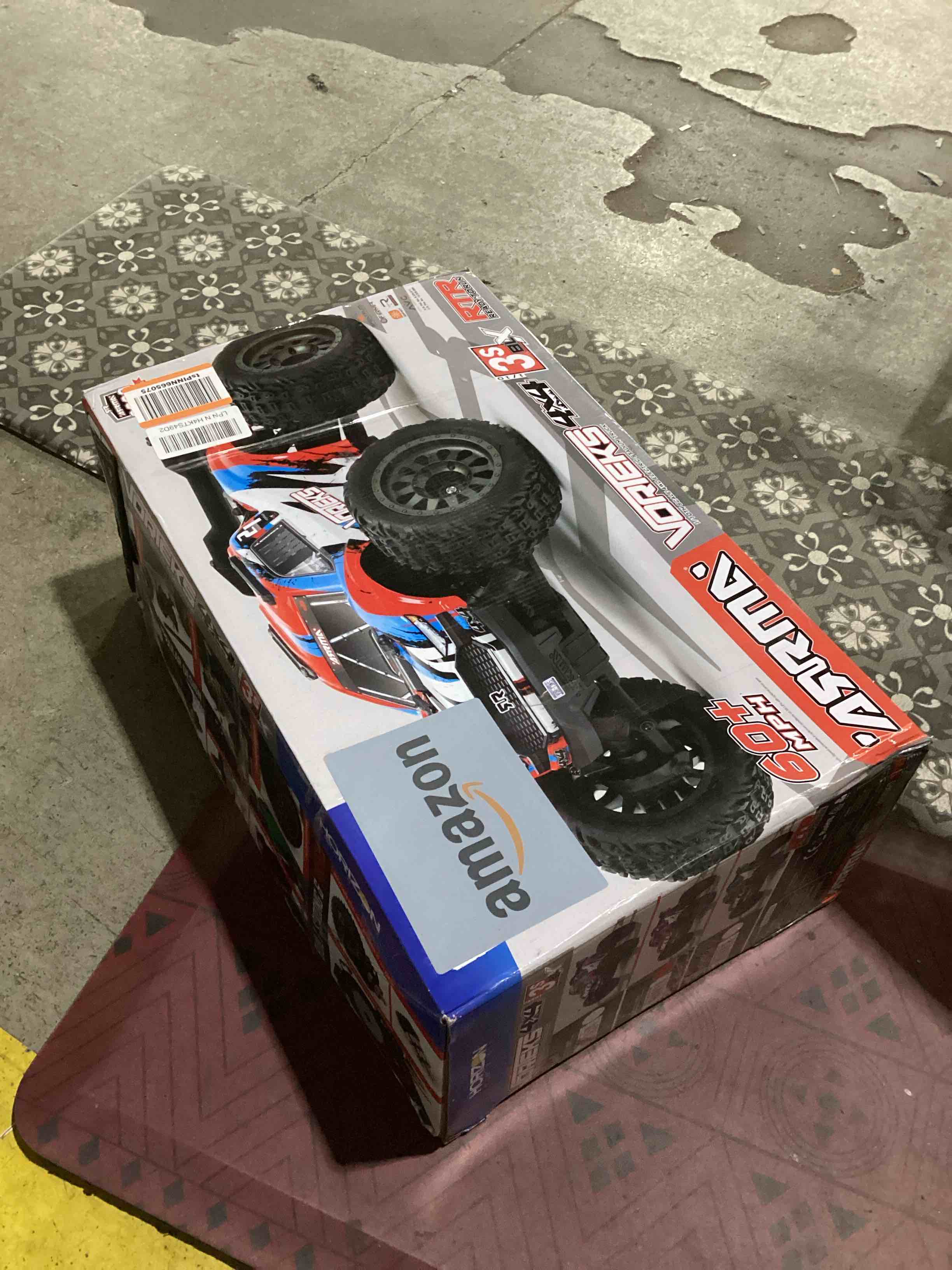 Condition photo showing Good Condition for PINK** INCLUDES NO BATTERIES** ARRMA RC Truck 1/10 VORTEKS 4X4 3S BLX Stadium Truck RTR (Batteries and Charger Not Included), Green, ARA4305V3T3