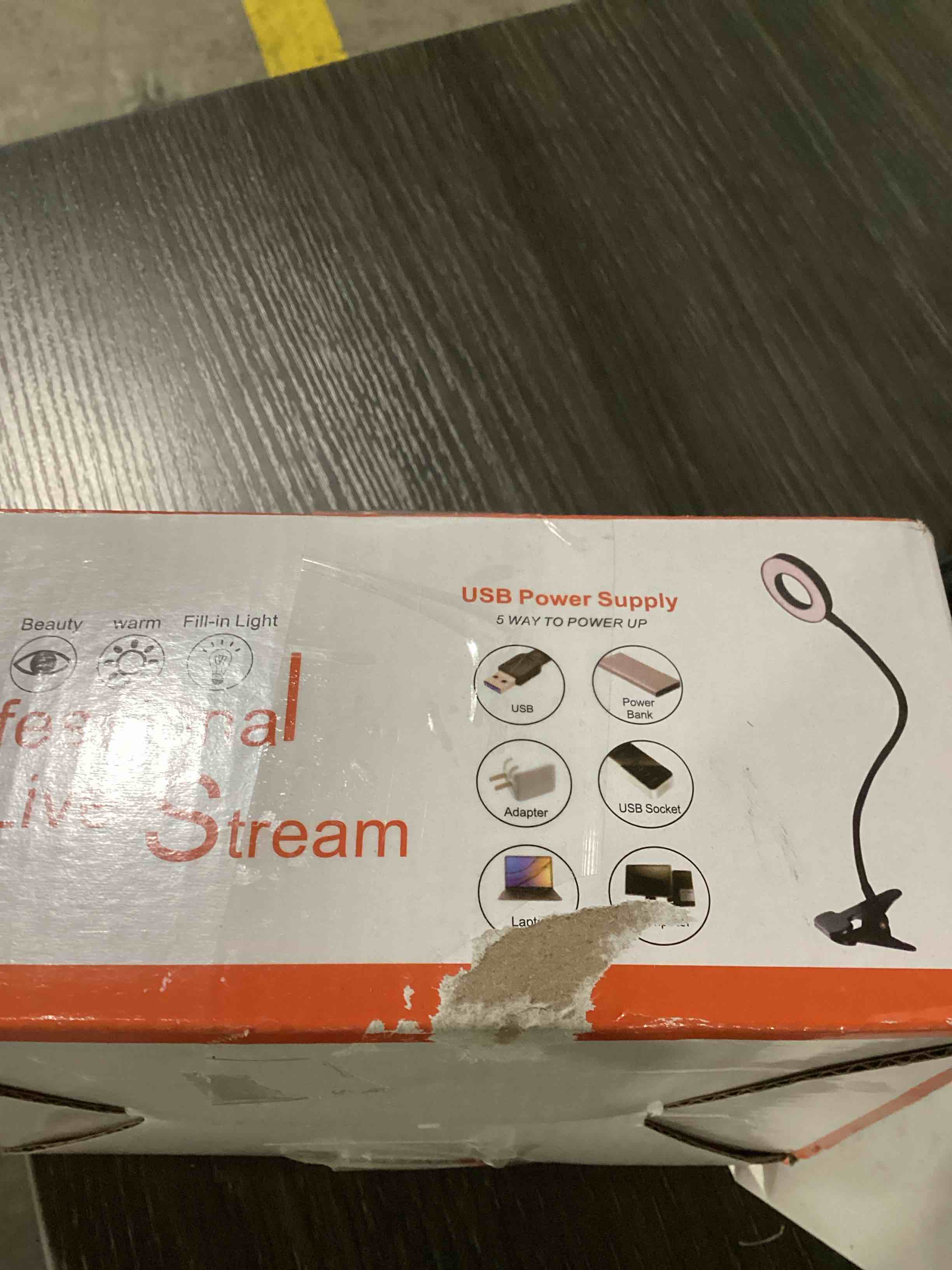 Condition photo showing As Is for 360 rotatable lamp arm