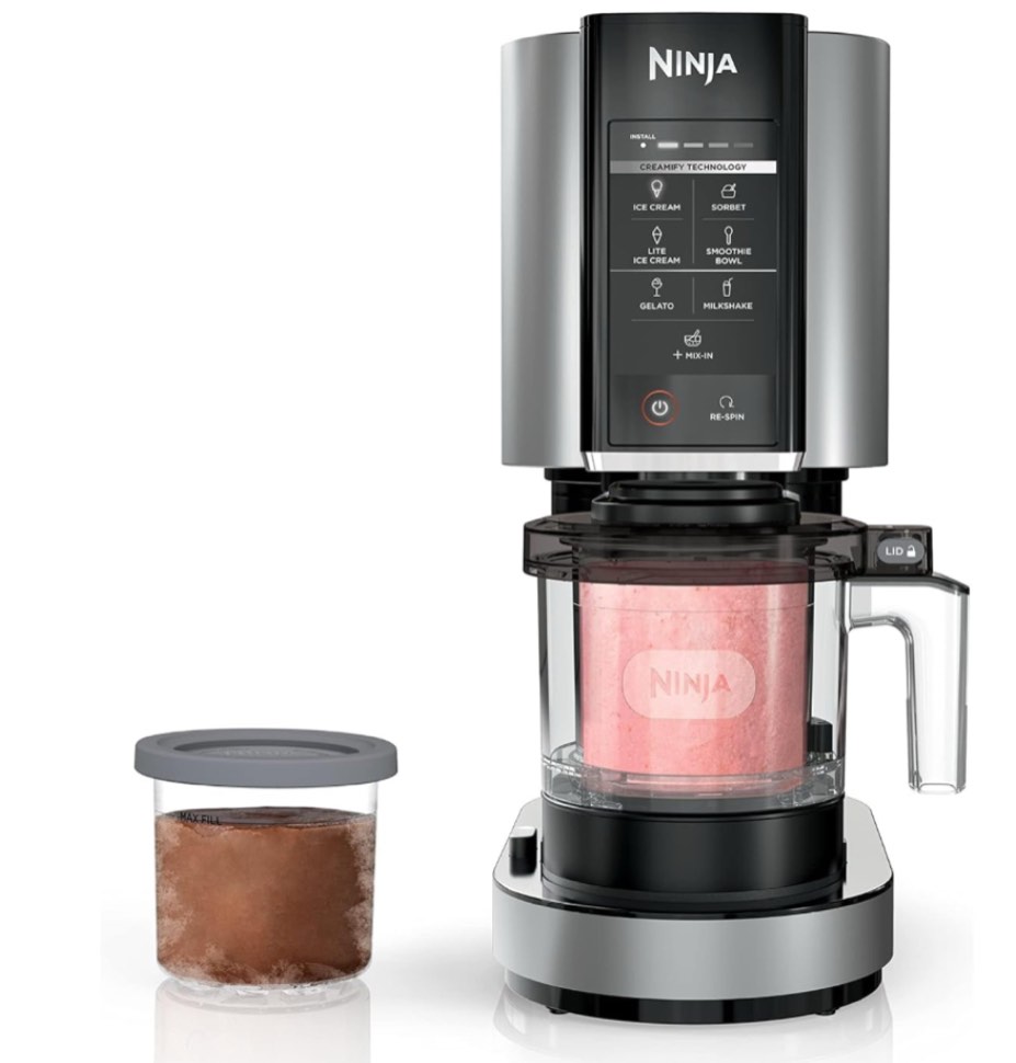 Ninja I cream maker *Similar to stock photo & Maybe missing parts *Not been tested *