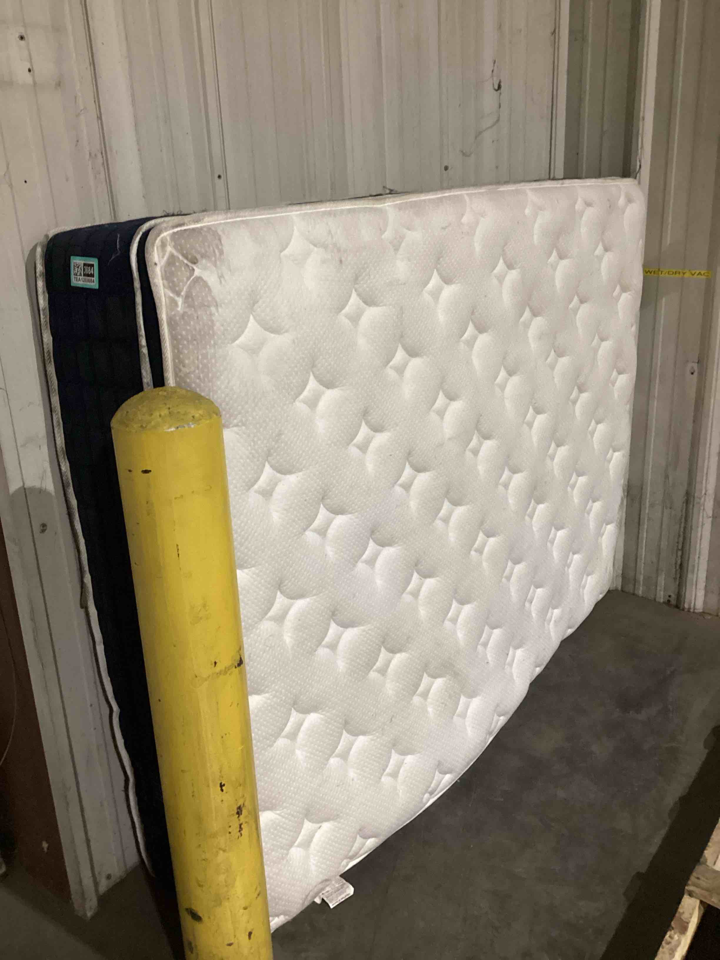 mattress, unsure of size, dirty
