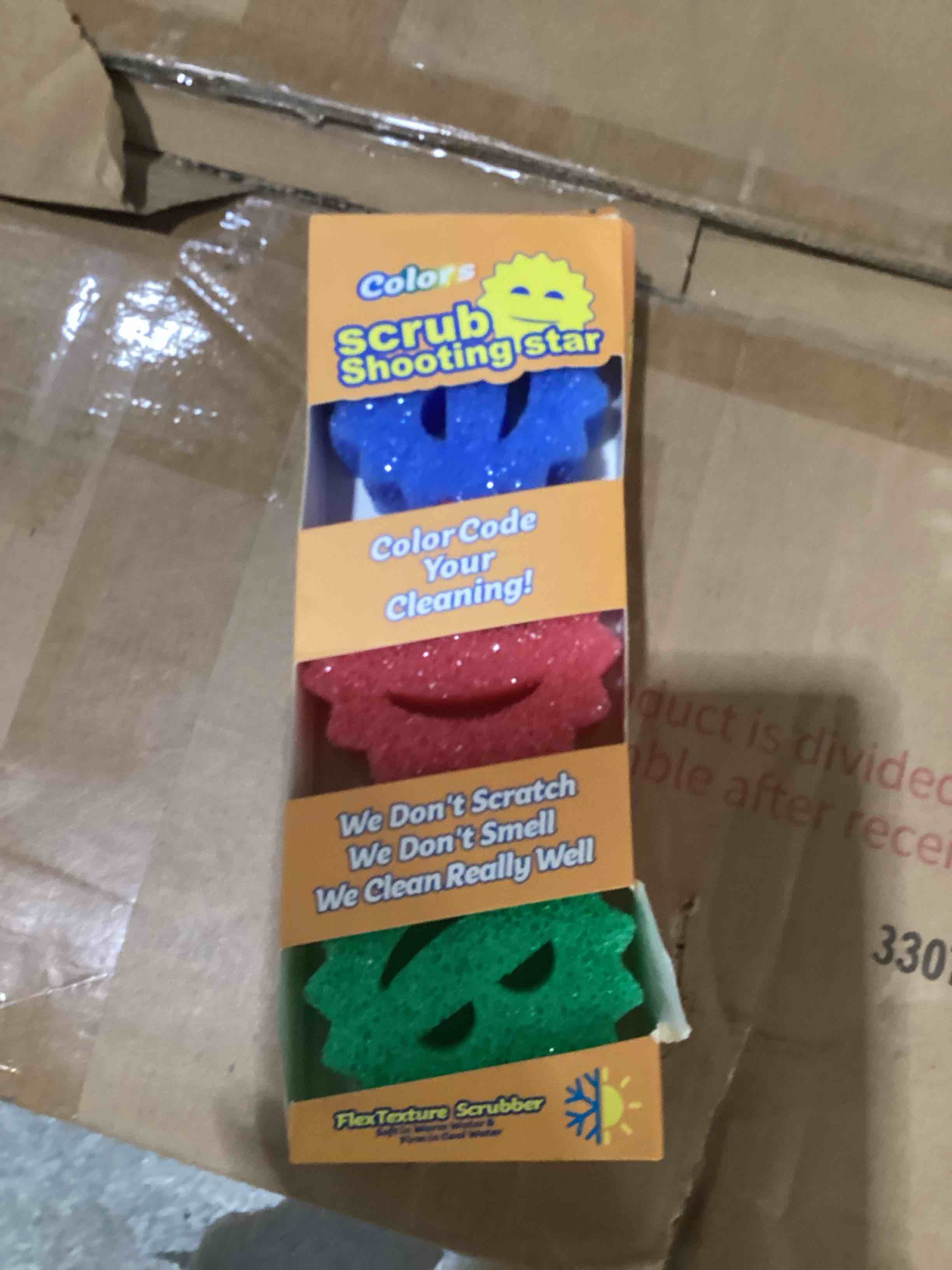 Colors, scrub, shooting star