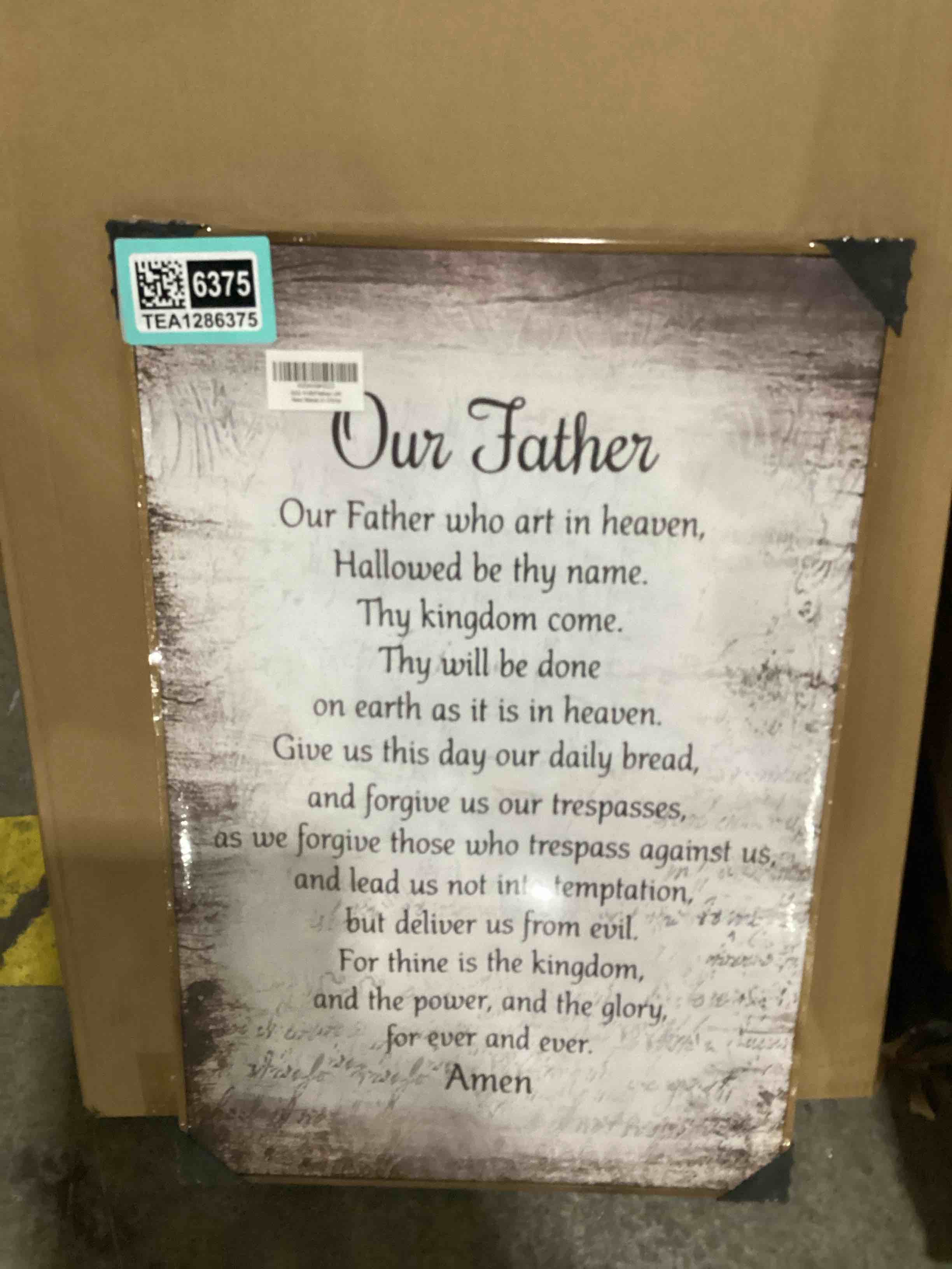 PHAMTE 1 Corinthians 13:4-8 Love Is Patient Love Is Kind Canvas Wall Art Framed,Scripture Wall Art D