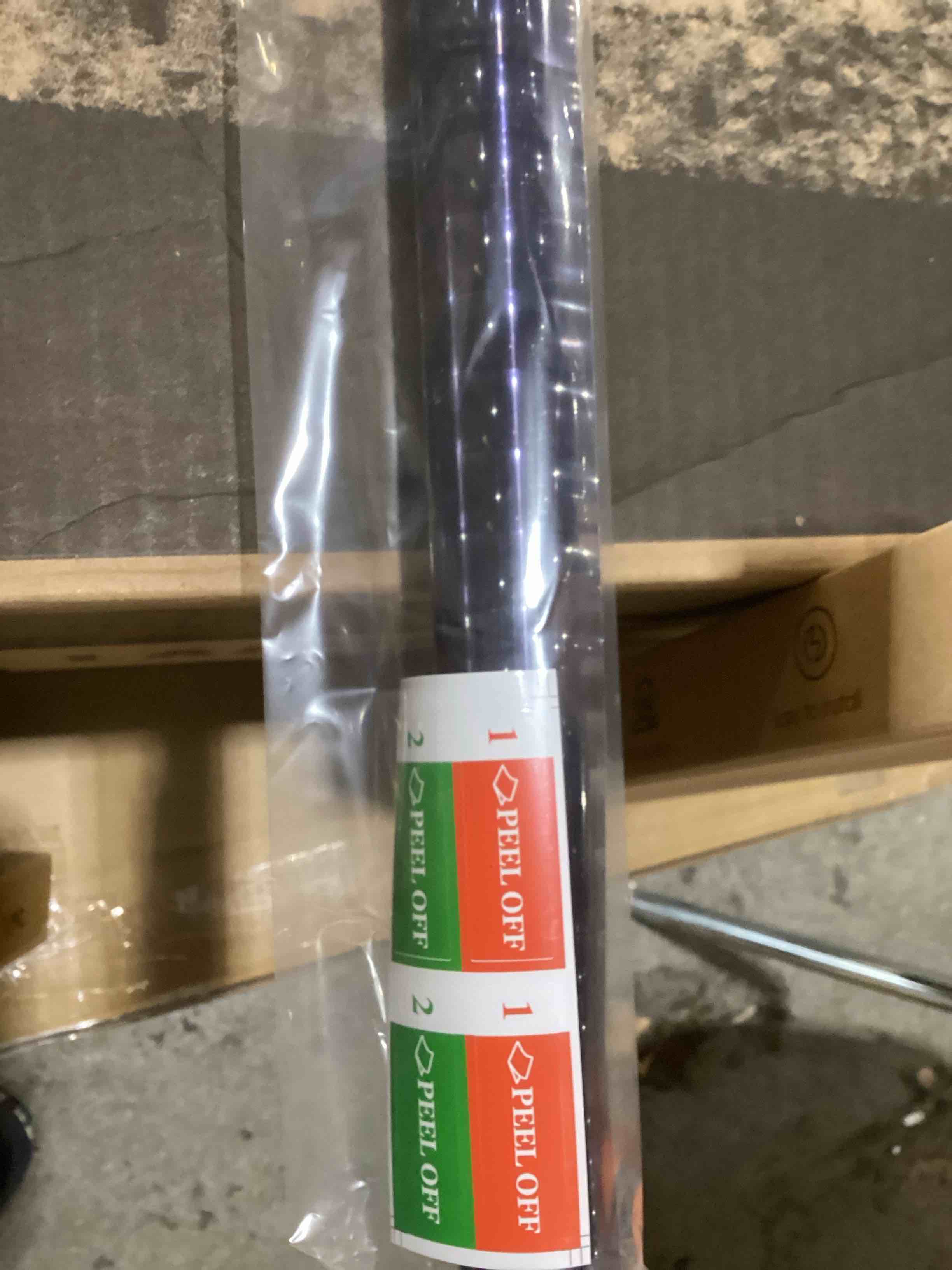 Condition photo showing As Is for BLACK tint 