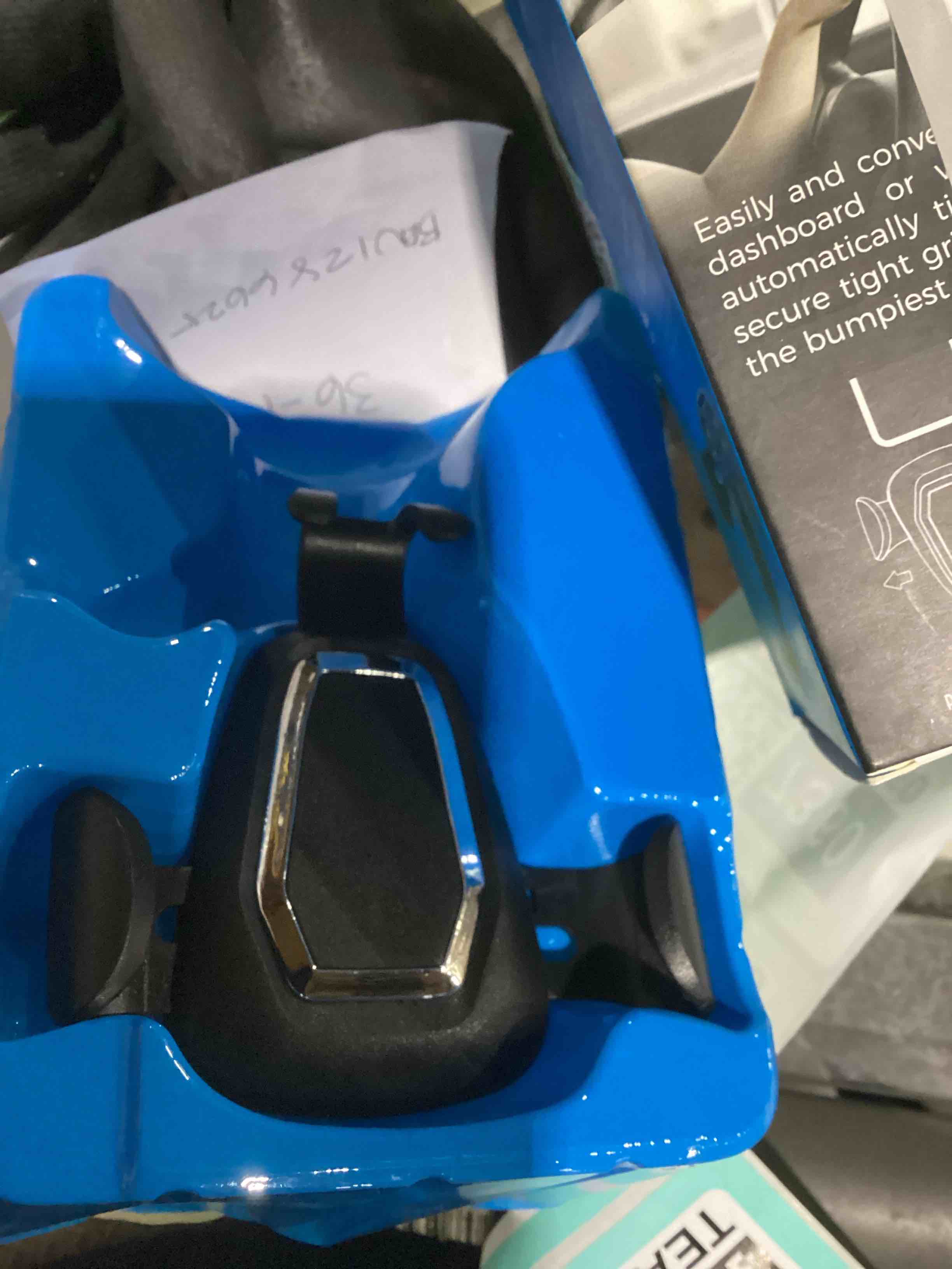 Condition photo showing item condition for incomplete missing pieces gravity grip window and dash smartphone mount - black ( )