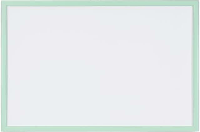 MasterVision Pastel Collection Magnetic Dry Erase Whiteboard, Green Colored MDF Frame, 35.43" x 23.62"