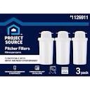 Project Source Off-white Plastic Water Filter Pitcher WFPSC103 at ...