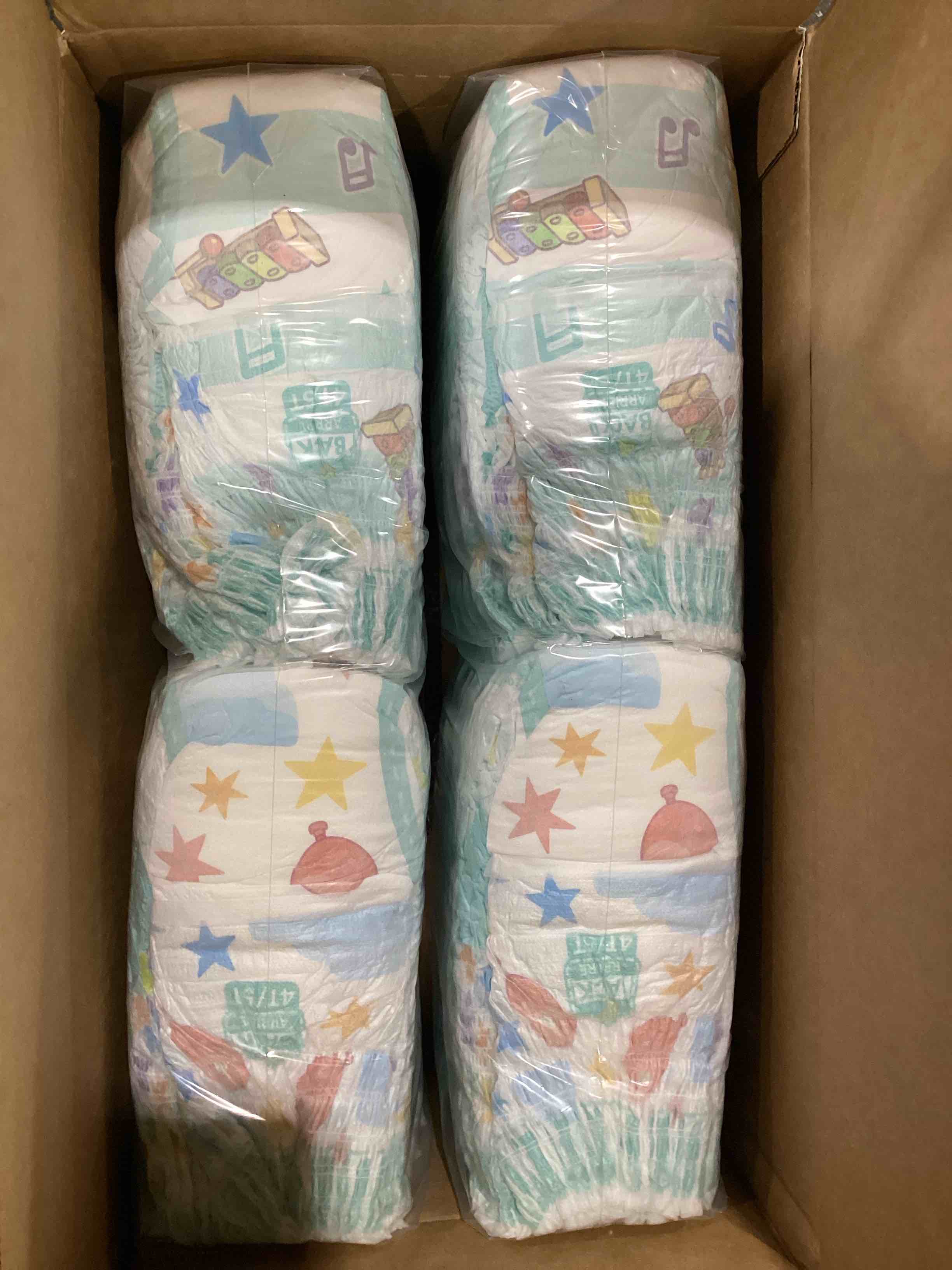 Condition photo showing New/Like New for pampers easy ups bluey training underwear - size 4t-5t - 100ct