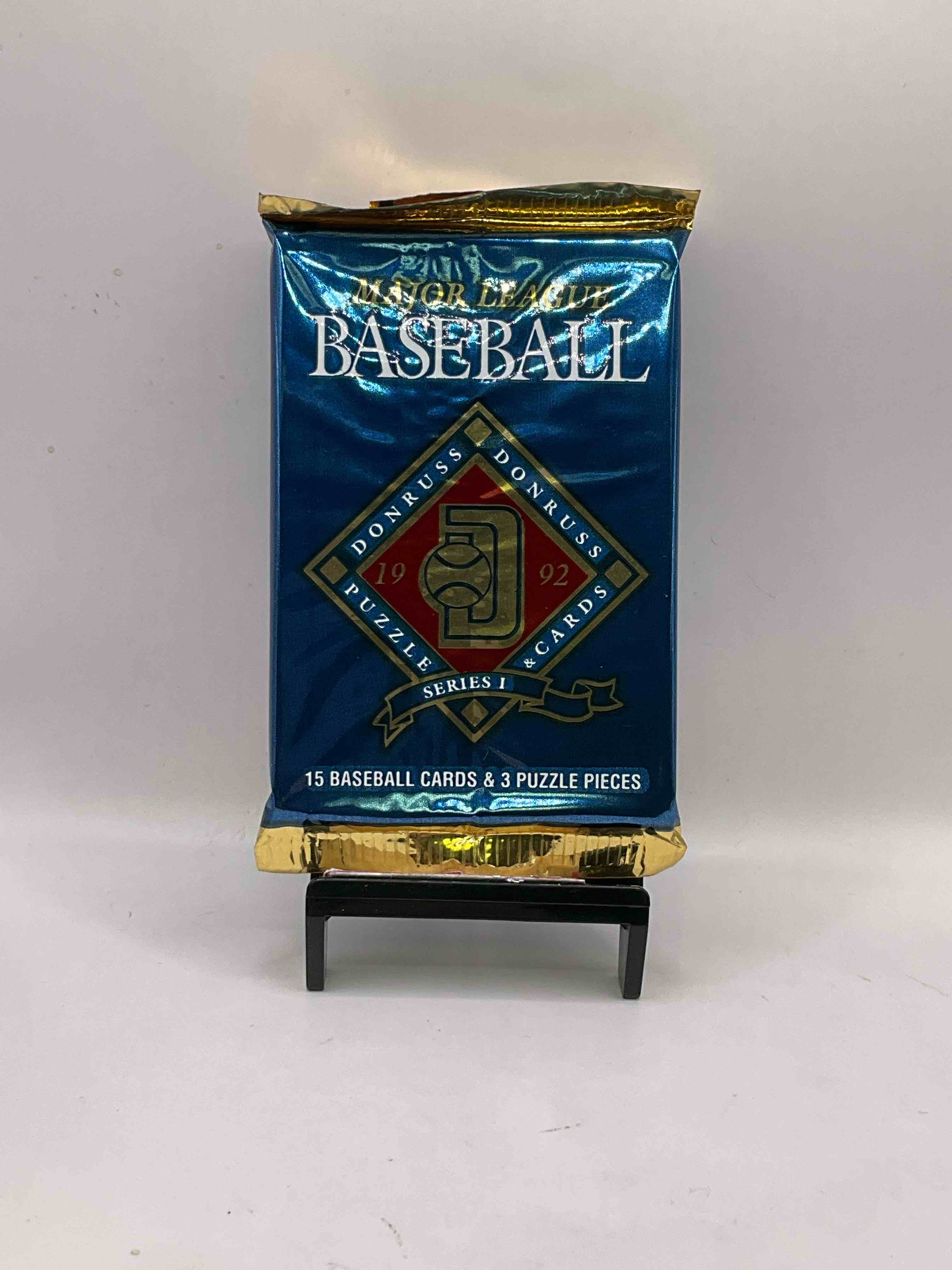 1992 Donruss Baseball Unopened Sealed Sports Card Pack, Direct From Original Sealed Retail Case! Search for Valuable Cards From Ricky Henderson & Nolan Ryan & So Much More! also, Search For 1 of 5000 Personally Autographed Cal Ripken Jr. Cards Randomly Inserted!