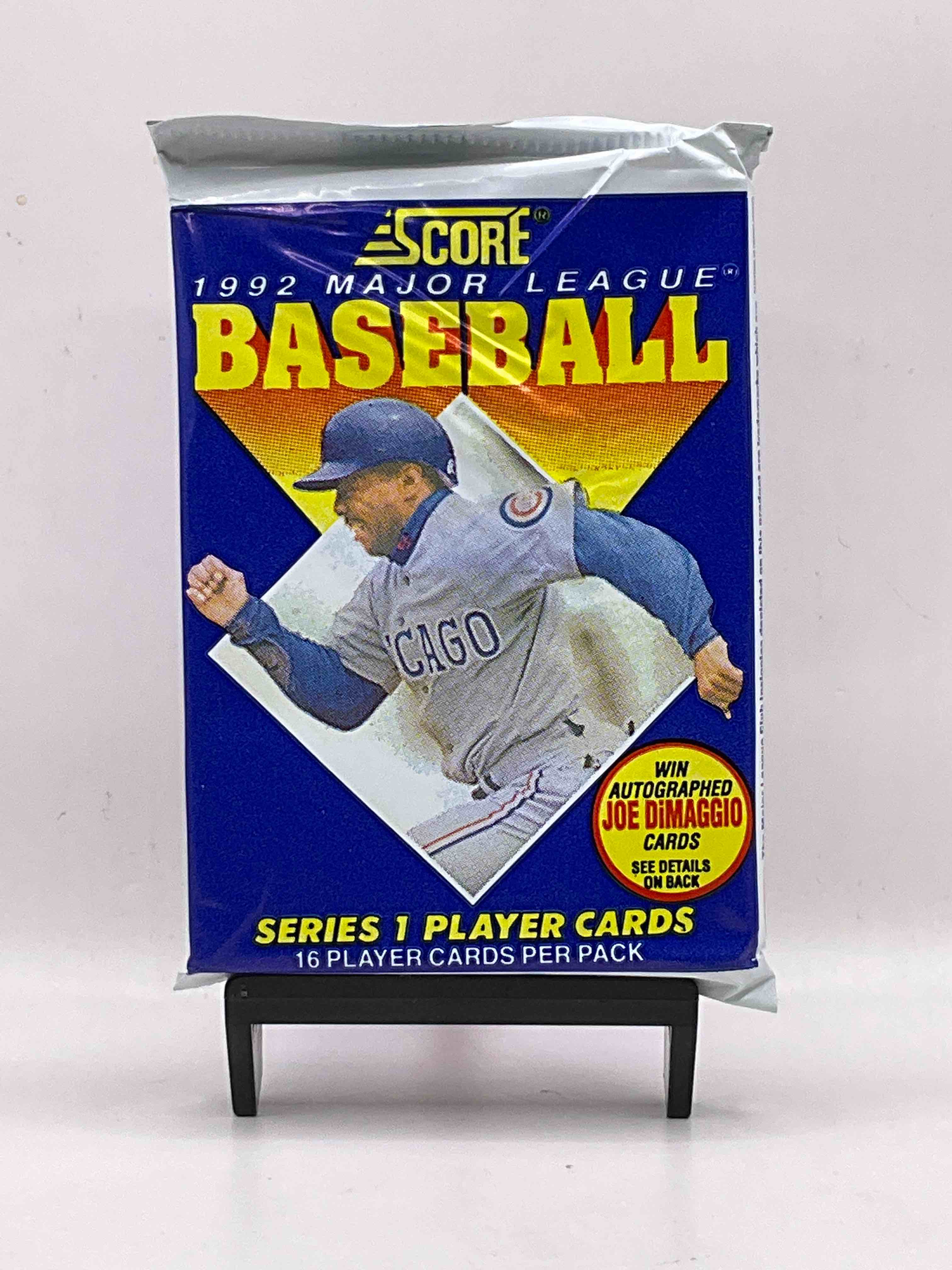 Joe DiMaggio Autograph!? You Could Pull One Of Only 2,495 Autographed Joe DiMaggio Cards From These Packs! What!? 1992 Score Baseball Packs, Search For Insane Cards, Including Limited Quantity Joe DiMaggio Signature Cards!
