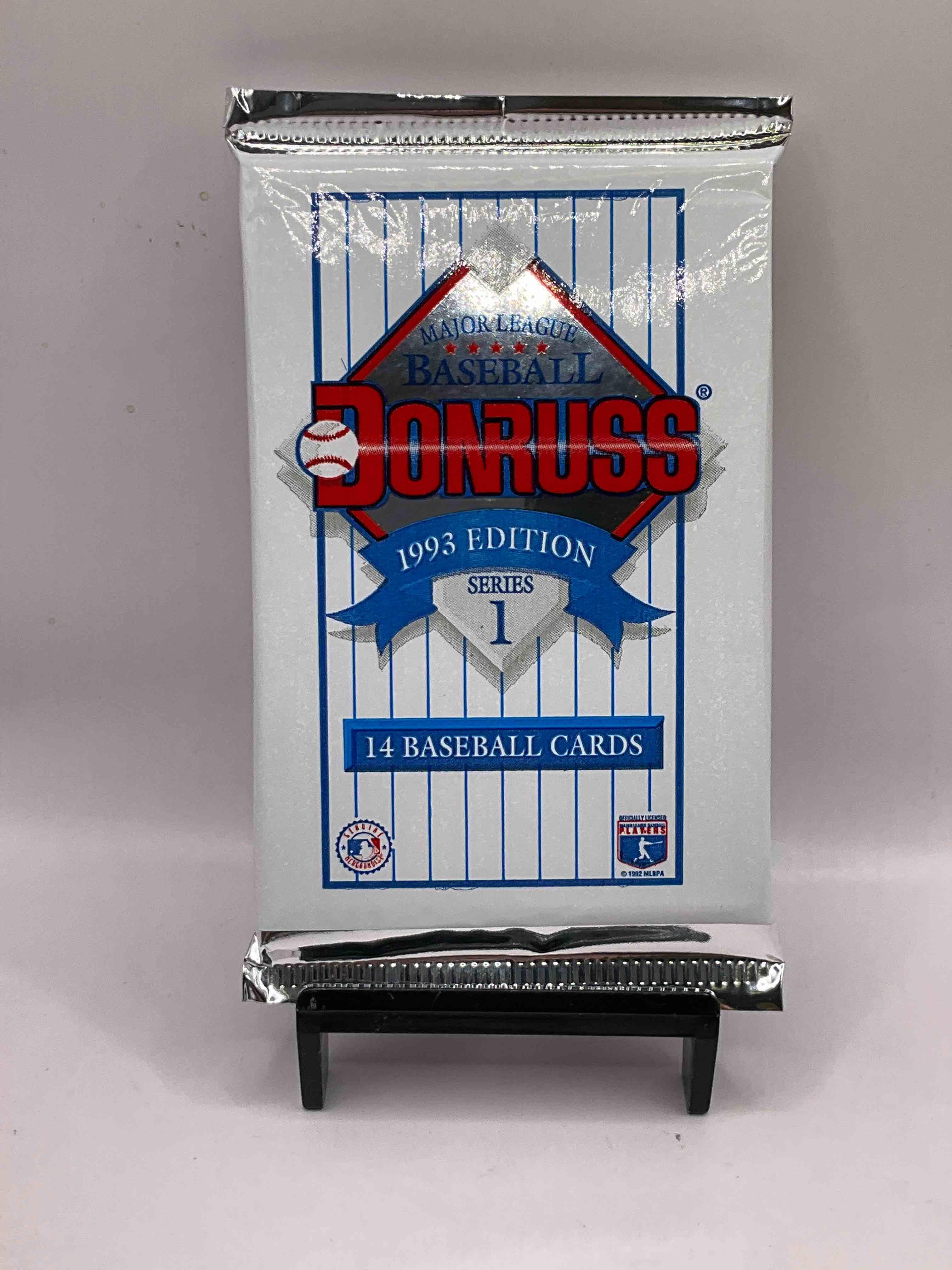 Great Year! 1993 Donruss Baseball Unopened Baseball Card Packs, Direct From Original Sealed Retail Case! Search For Valuable Rated Rookie Cards From Chipper Jones (PSA 10 $150+) & Mike Piazza, Early Ken Griffey Jr. & So Much More!
