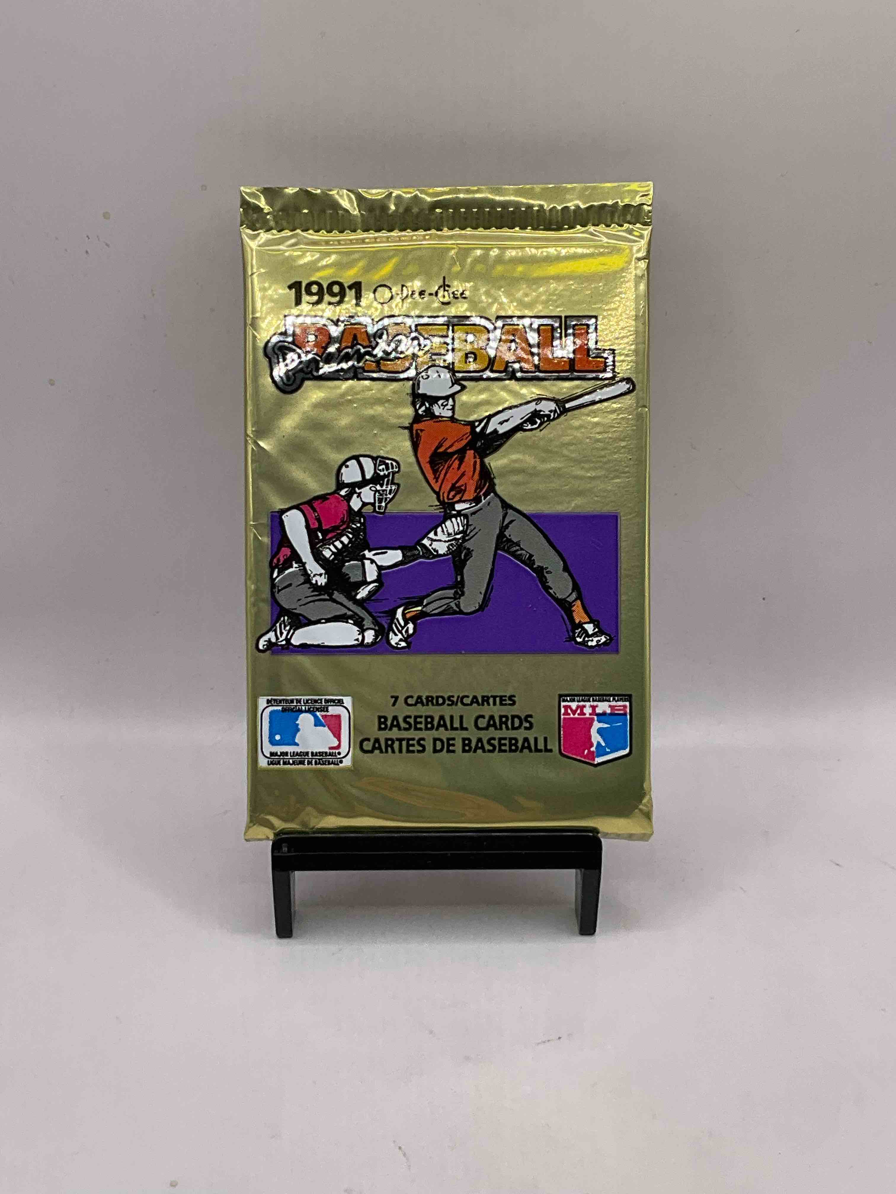 1991 Premier Baseball O-Pee-Chee Unopened Packs, Direct From Box! Rare Canadian Sports Cards With The Chance For Some Great Cards Inside! Baseball Extravaganza!