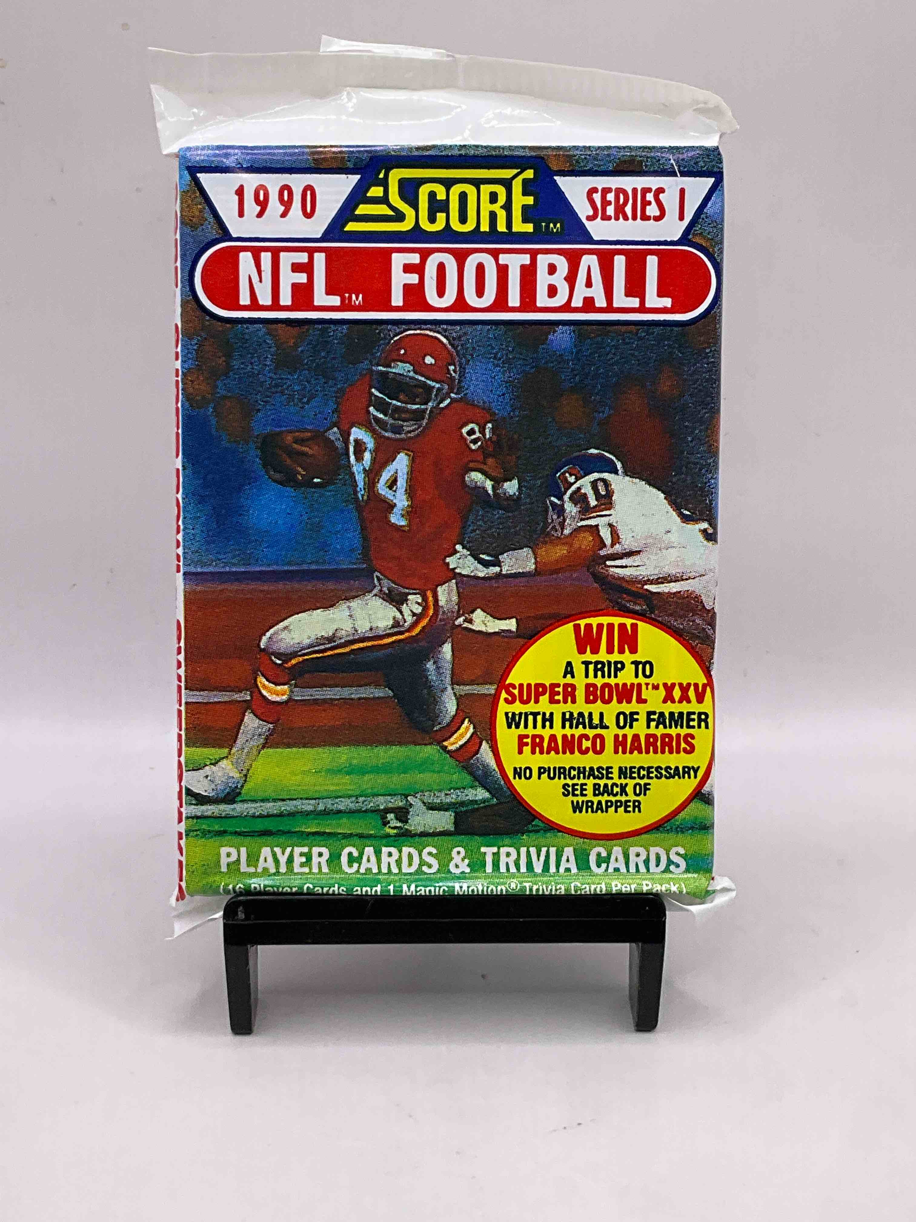 Emmitt Smith Rookie Year! 1990 Score Football Unopened Collectible Sports Card Packs! Direct From Original Box! Look For Valuable Emmitt Smith Rookie Cards!