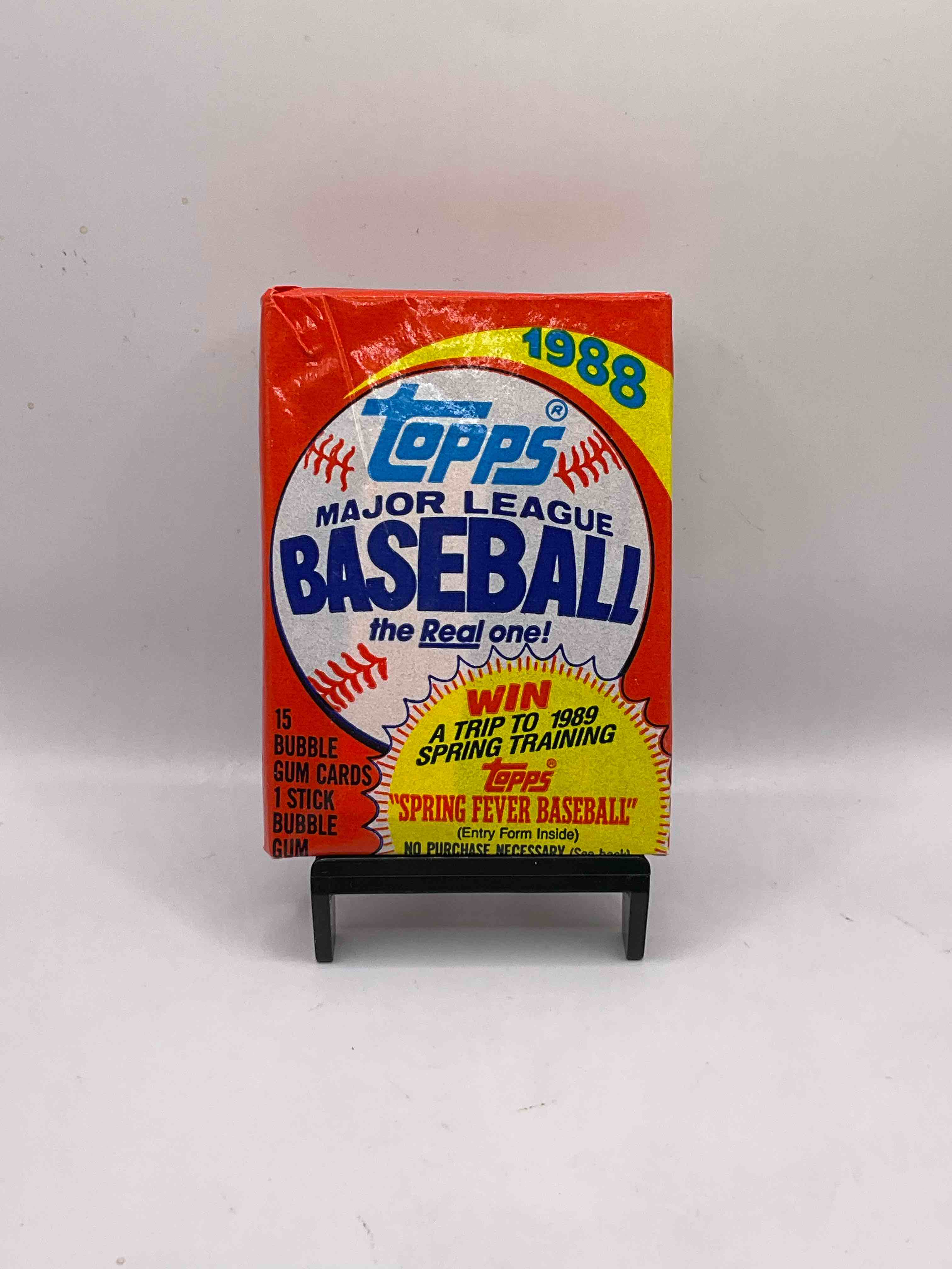 1988 Baseball! Vintage & Hard To Find… 1988 Topps Baseball Unopened Wax Packs! Full Of Collectible Trading Cards! Search For Valuable Don Mattingly & Nolan Ryan Cards!
