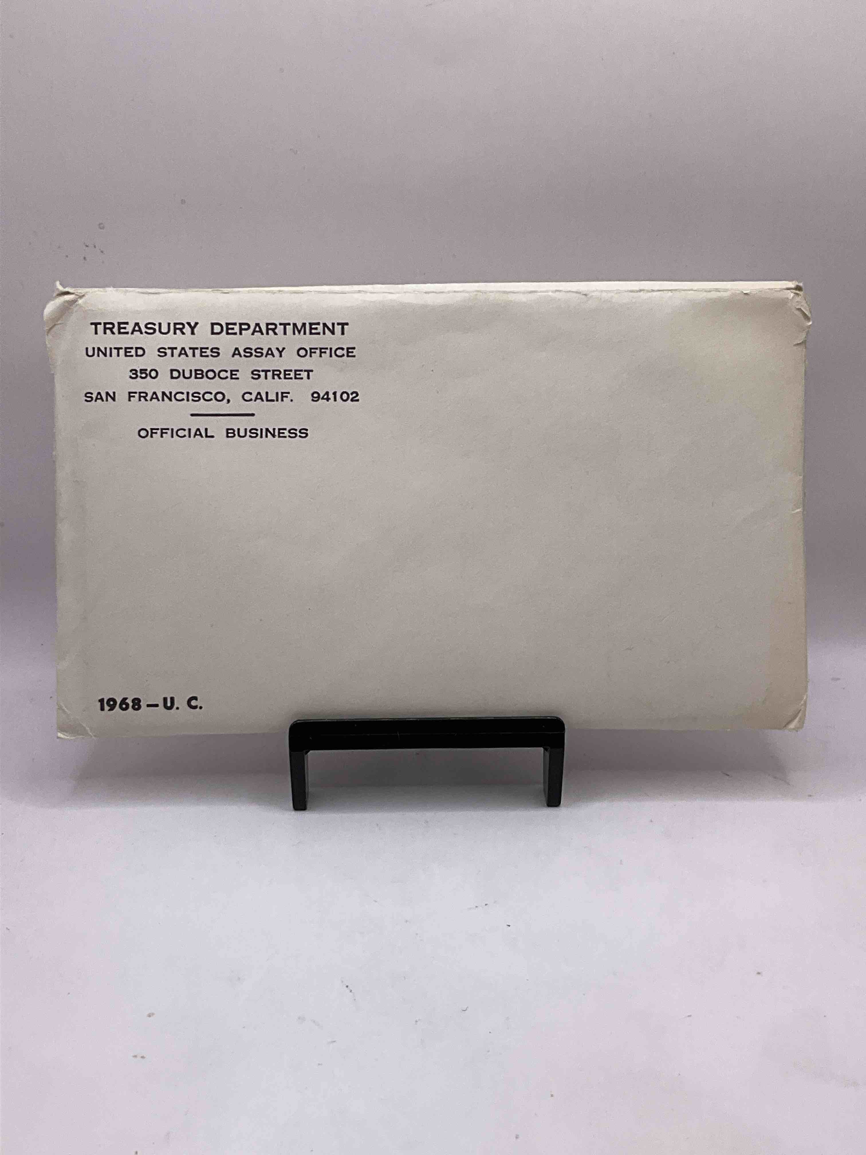 1968 History! 1968 Uncirculated U.S. Mint Set Direct From U.S. Mint & Still In The Original Envelope! Set Includes Coins Minted From Denver, Philly & San Francisco! Own An Awesome Investment & Incredible Piece Of U.S. History! Also Makes For An Awesome Gift!