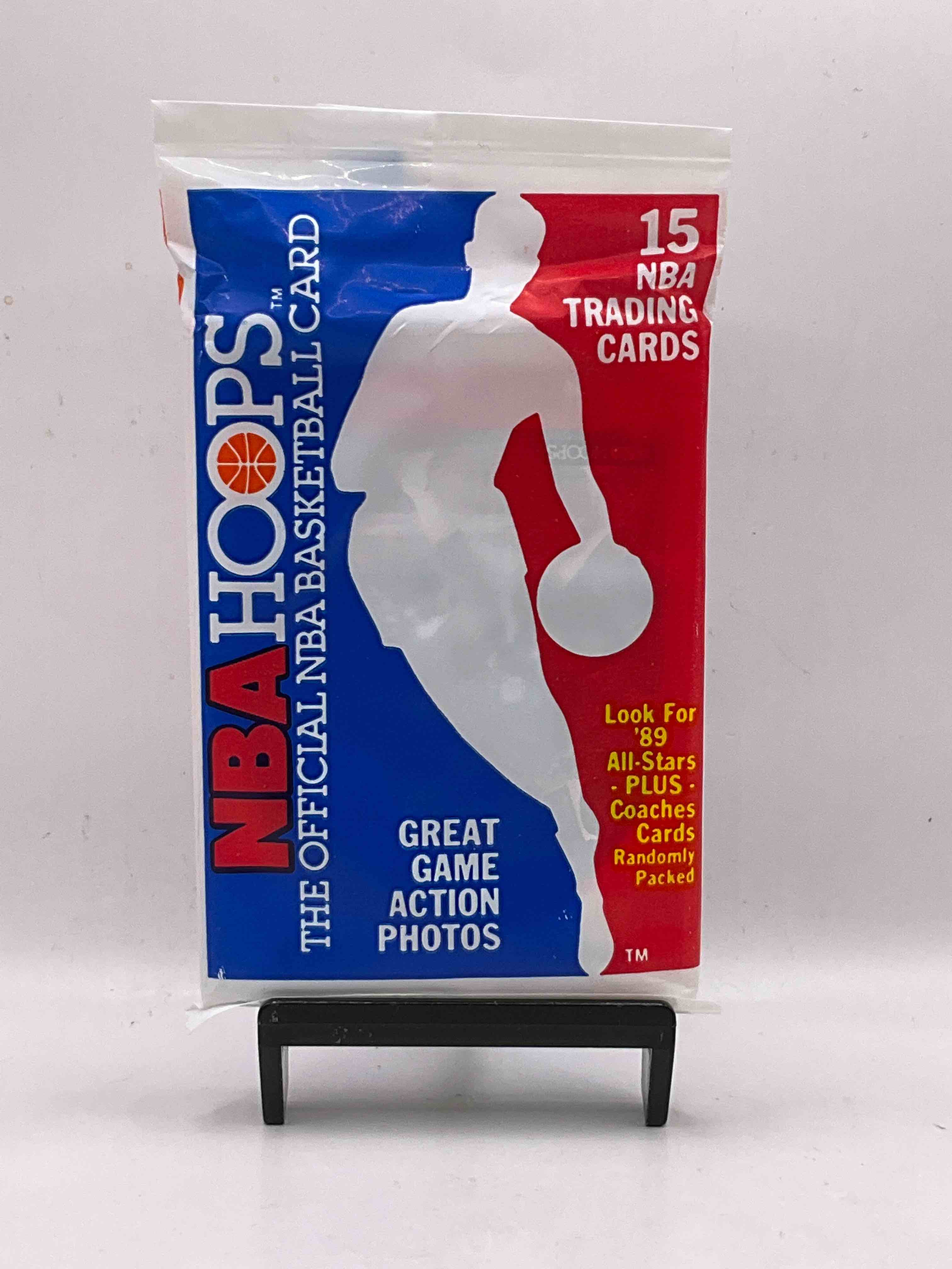 1989 Wow Valuable Michael Jordan? Getting Very Rarel 1989/90 NBA Hoops Sealed Pack, Direct From Original Retail Case! Search For Valuable Michael Jordan #200 (PSA 10 Value Approx $200) & David Robinson's ONLY True Rookie Card #138 (PSA 10 Value $300) This Year Also Has Many Other Iconic Cards From Magic Johnson, Larry Bird & Too Many Others To List 1989 NBA Hoops Has Exploded in The Collector Market As It's The First Year Of NBA Hoops Production, & Only One Of Two Sets Produced in 1989 Don't Miss Out, Getting Very Rare!
