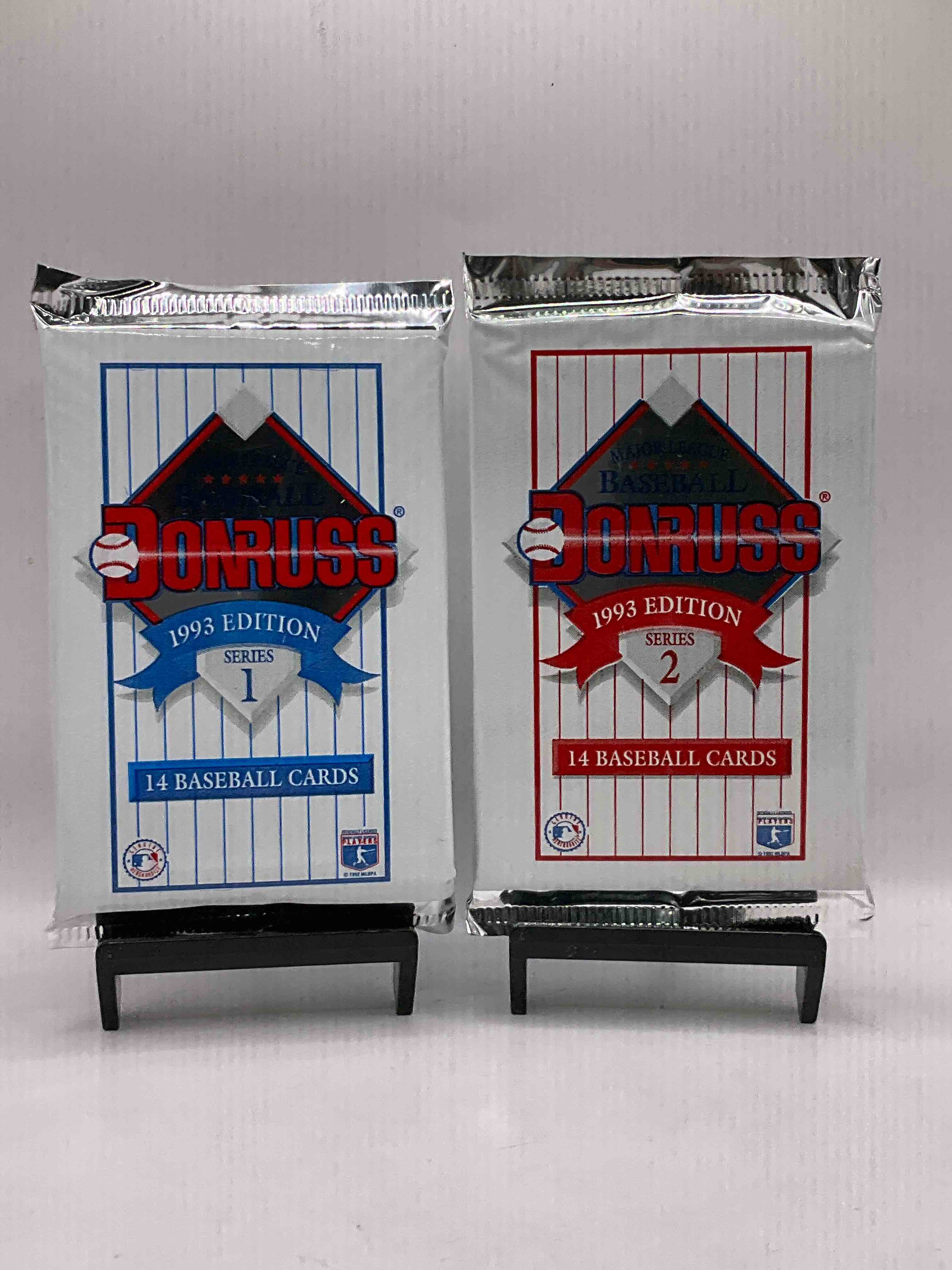 Great Year! 1993 Donruss Baseball Unopened Baseball Card Packs, Direct From Original Sealed Retail Case! Search For Valuable Rated Rookie Cards From Chipper Jones (PSA 10 $150+) & Mike Piazza, Early Ken Griffey Jr. & So Much More!