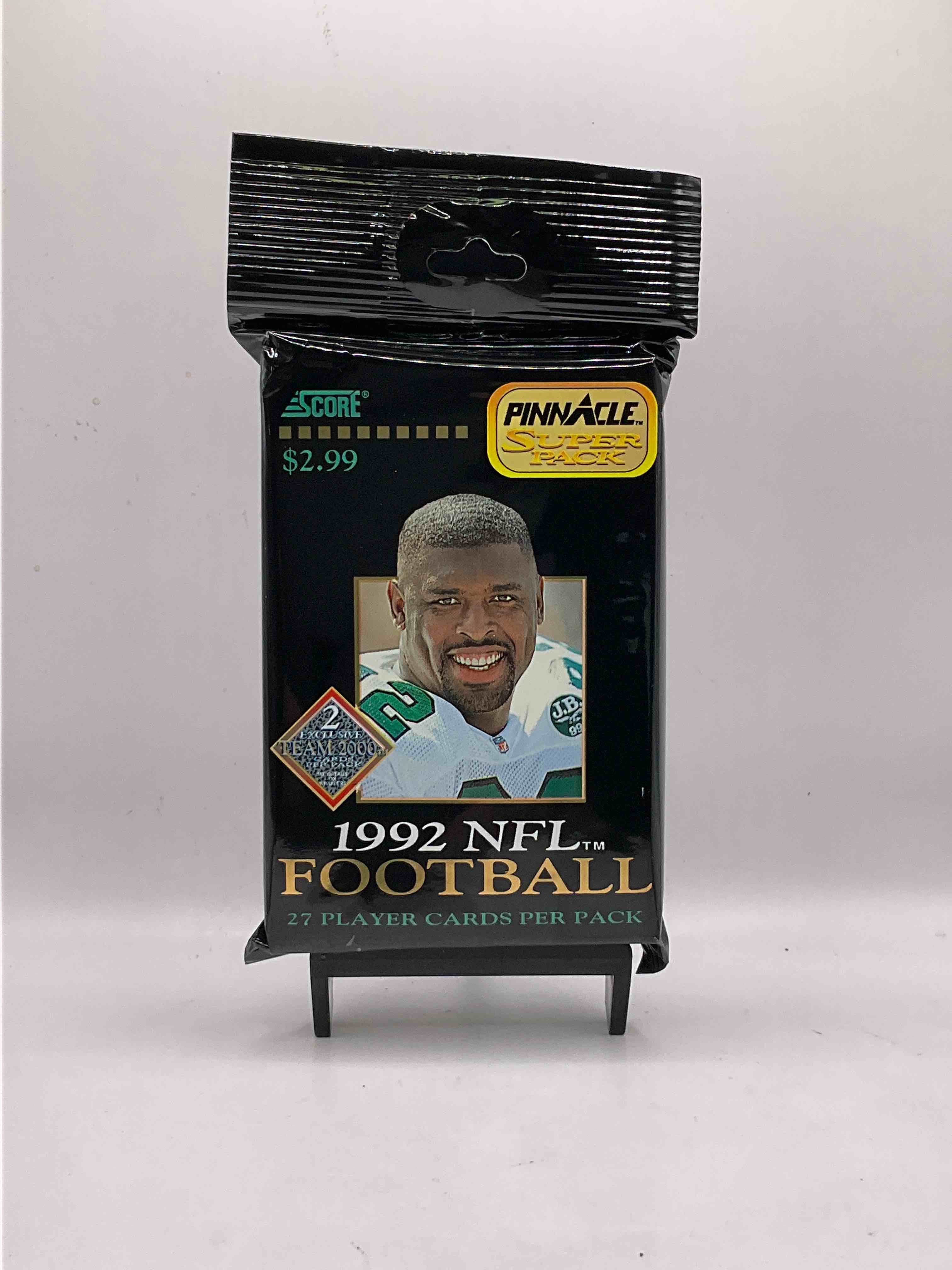 1992 Score Pinncale Jumbo Super Packs! Score Football Unopened Packs Direct From Original Retail Case! These Packs Could Have Early Brett Favre Cards & More!