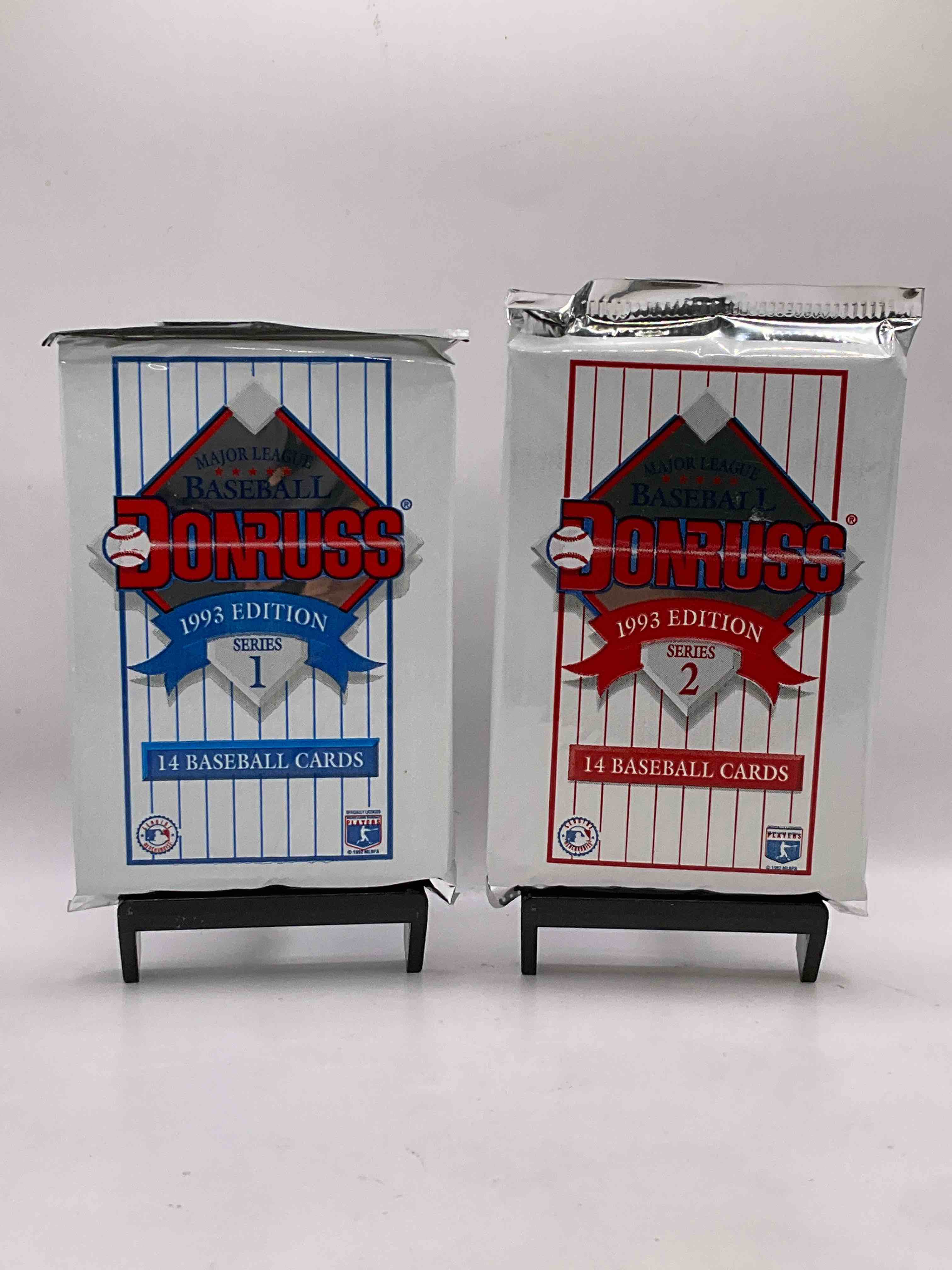 Great Year! 1993 Donruss Baseball Unopened Baseball Card Packs, Direct From Original Sealed Retail Case! Search For Valuable Rated Rookie Cards From Chipper Jones (PSA 10 $150+) & Mike Piazza, Early Ken Griffey Jr. & So Much More!