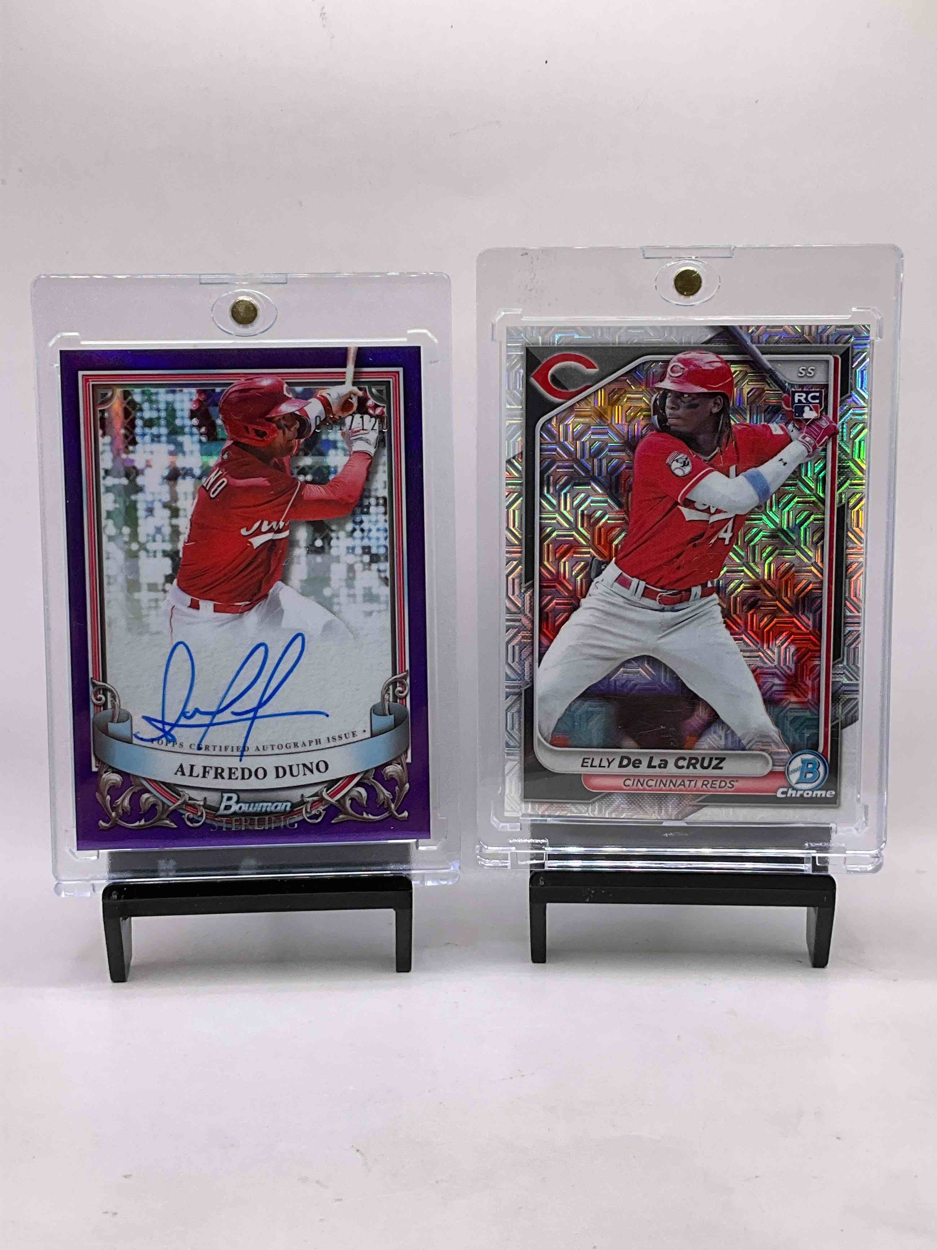 Start The Baseball Season Off Right! Reds Galore! Elly De La Cruz Refractor Rookie Card, Alfredo Duno Bowman Signature, Spencer Steer, Andrew Abbott & So Many More!