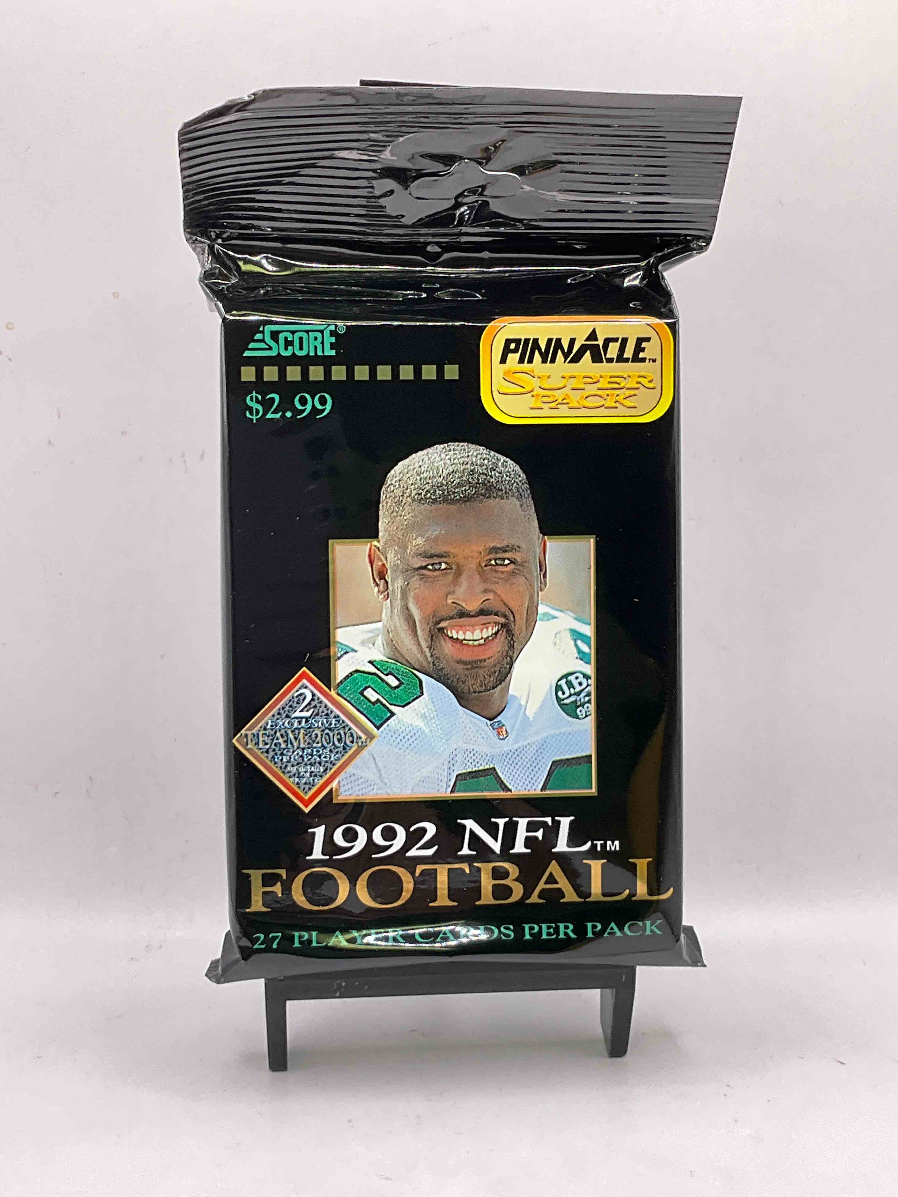 1992 Score Pinncale Jumbo Super Packs! Score Football Unopened Packs Direct From Original Retail Case! These Packs Could Have Early Brett Favre Cards & More!