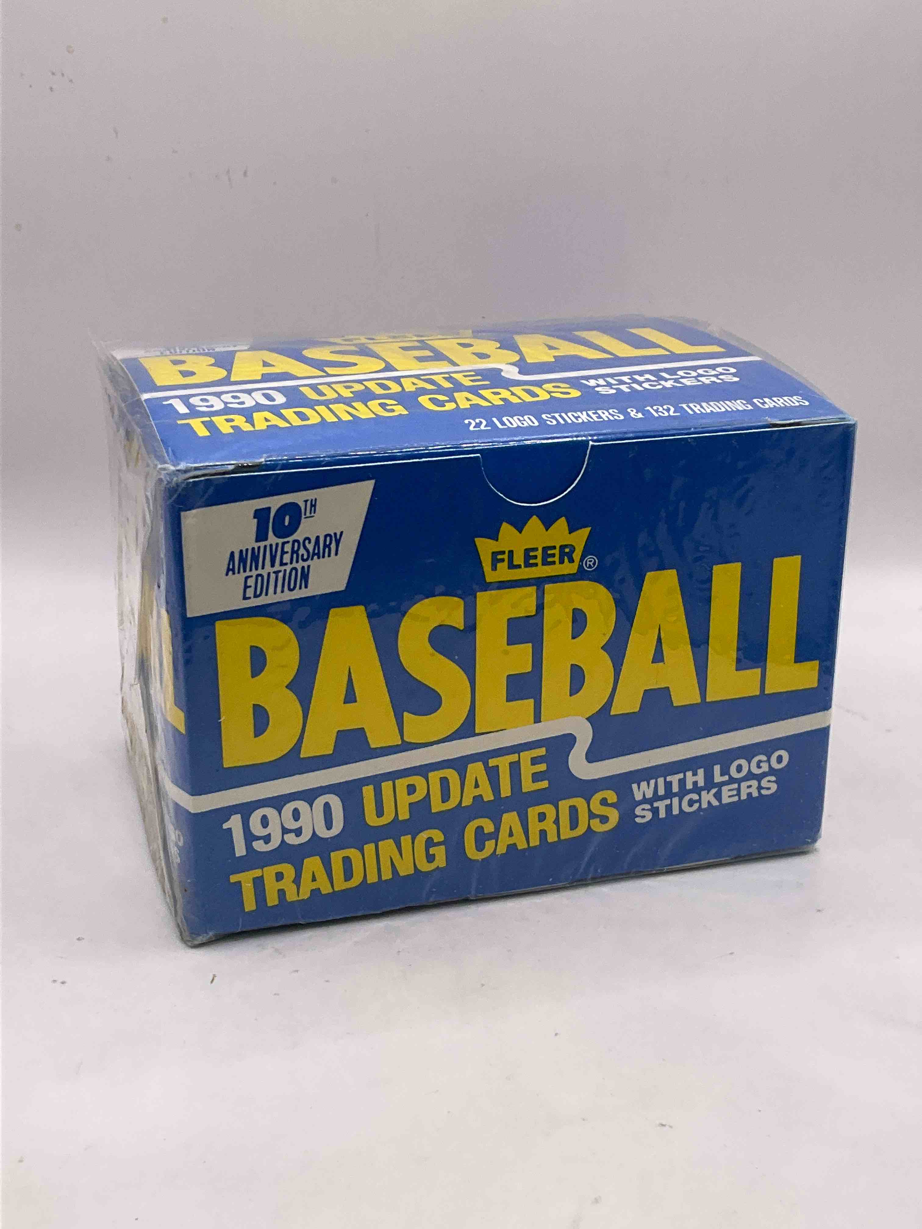 Vintage Baseball! Awesome 1990 Fleer Baseball Unopened Sports Card Update Series Box! 132 Cards! Search For Valuable Collectible Ken Griffey Jr Cards!