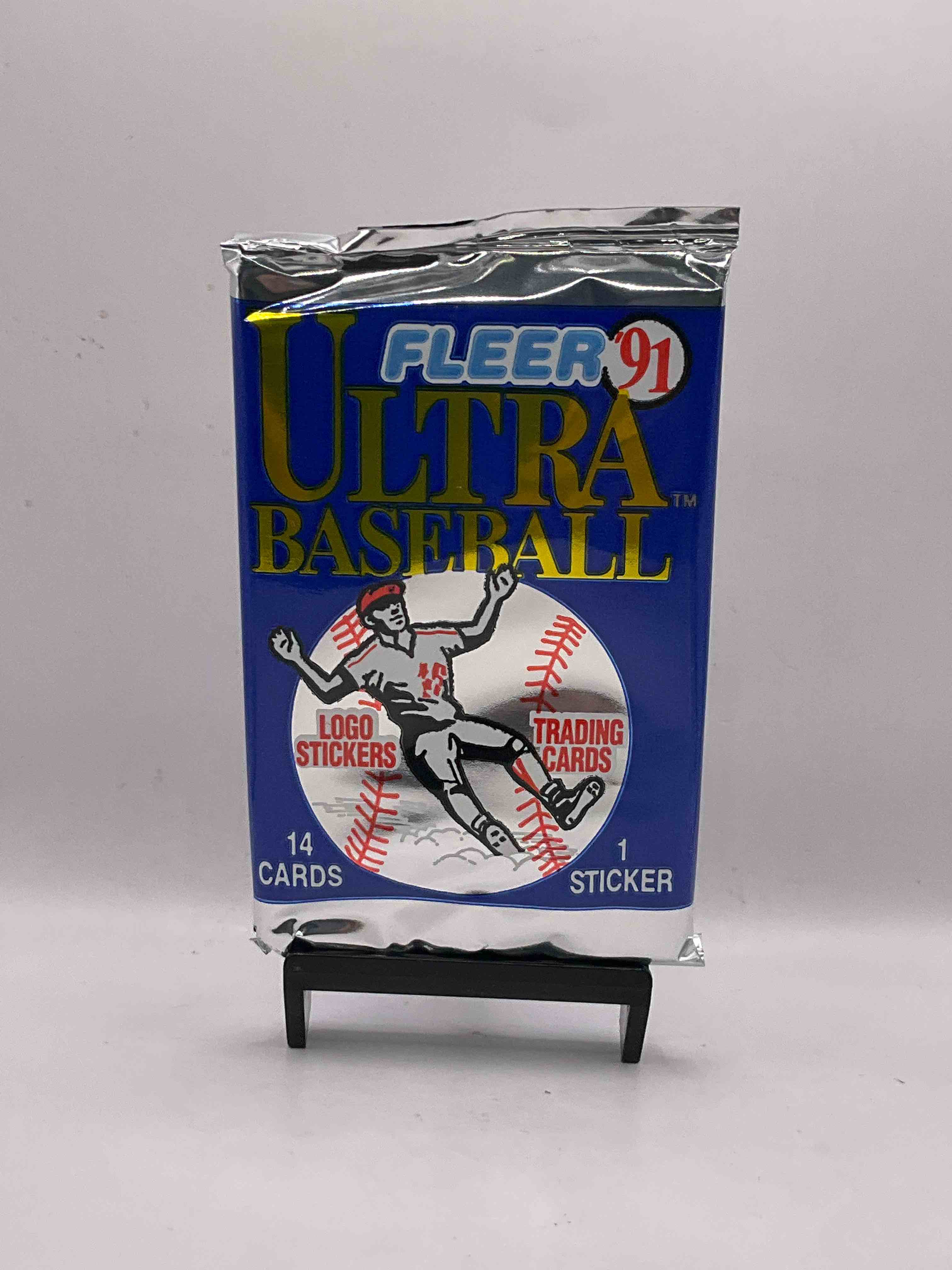 1991 Fleer Ultra Baseball Sealed Card Pack, Direct From Original Retail Case! Hard To Find & Loaded With Great Cards! Search For Ken Griffey Jr. #336 (PSA 10 Value $200), Frank Thomas, Don Mattingly, Bo Jackson & So Much More!
