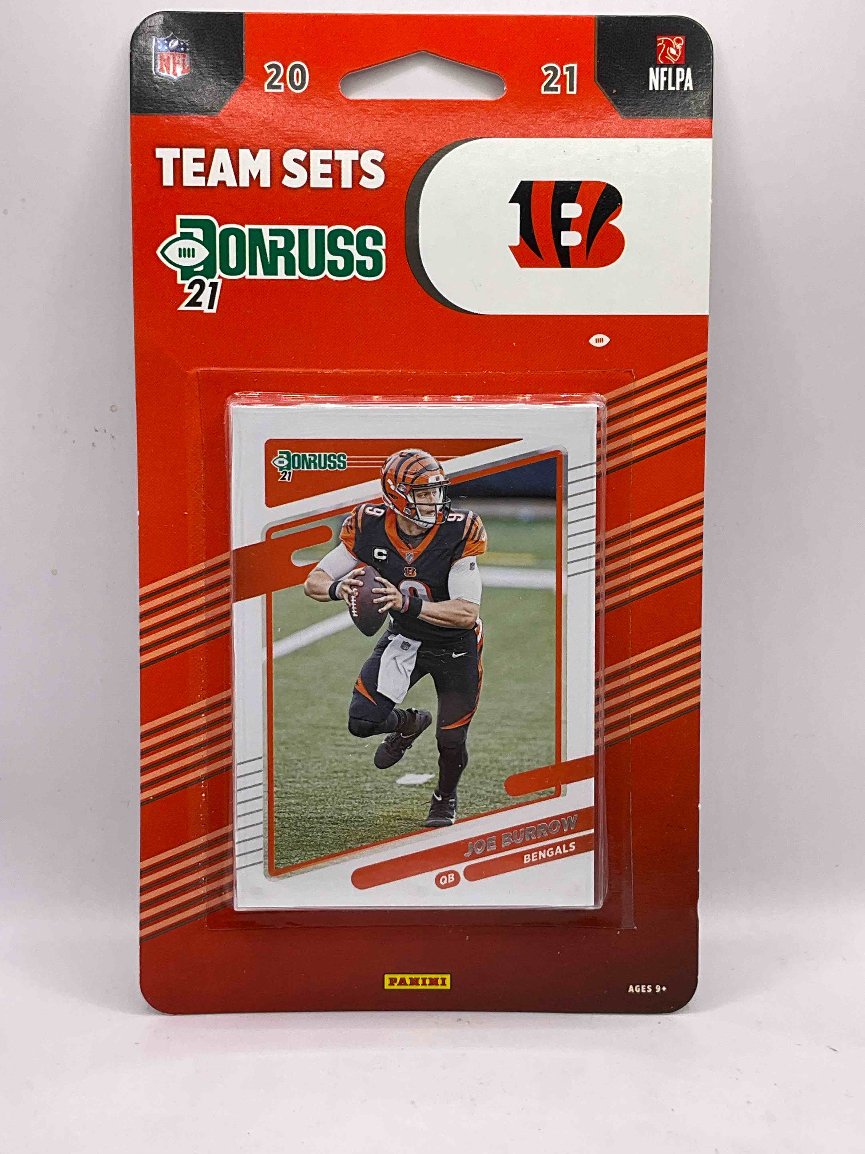 Cincinnati Bengals Team Set! 2021 Donruss Bengals, Chase Rookie! Hendrickson, Mixon, Burrow, Boyd, Chase, Bates, Ossai, Evans & More!!