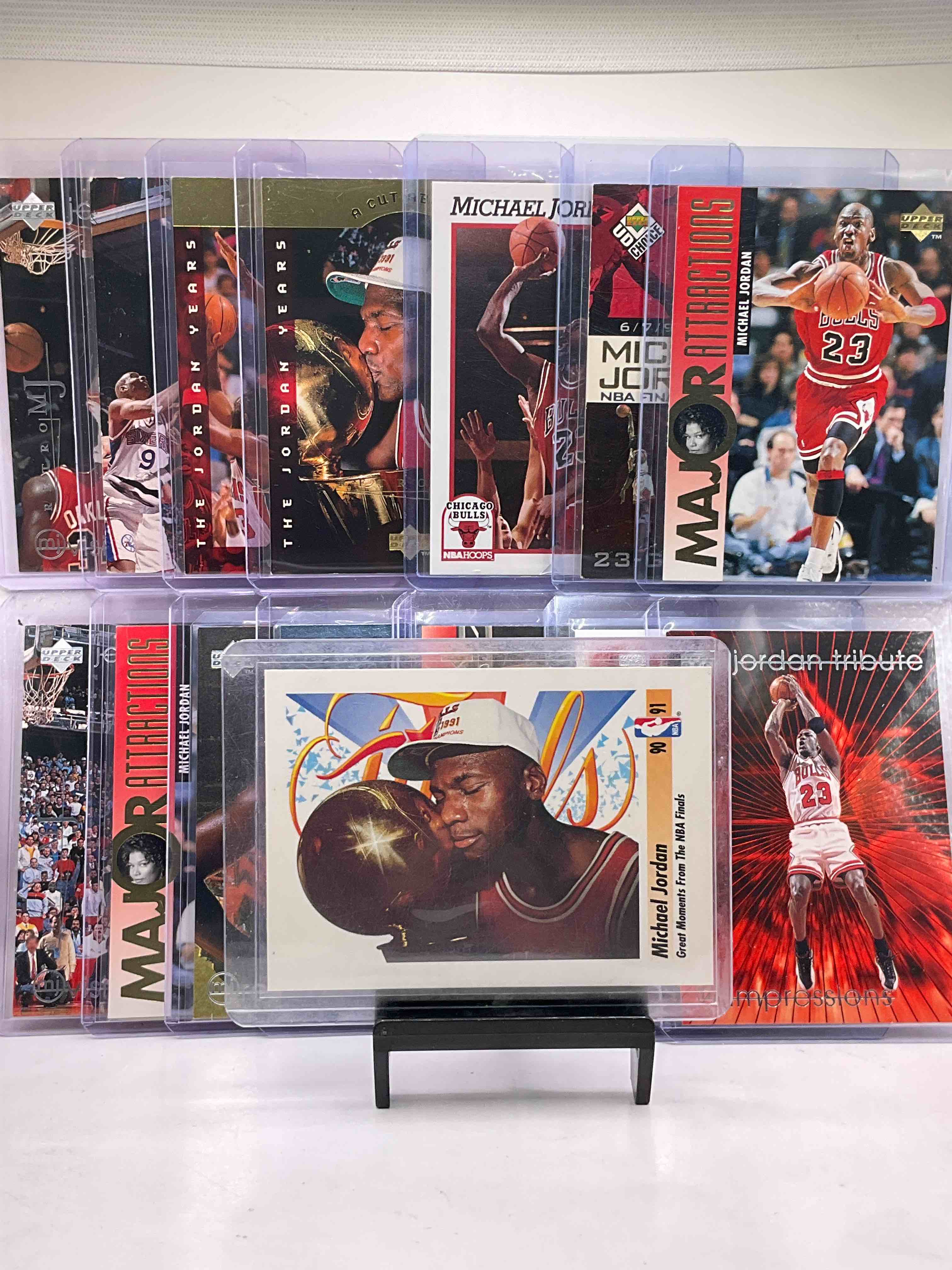 Michael Jordan Tribute Cards, Insane Upper Deck, NBA Hopps, Skybox & More! All Different Kinds Of Cards From The GOAT!