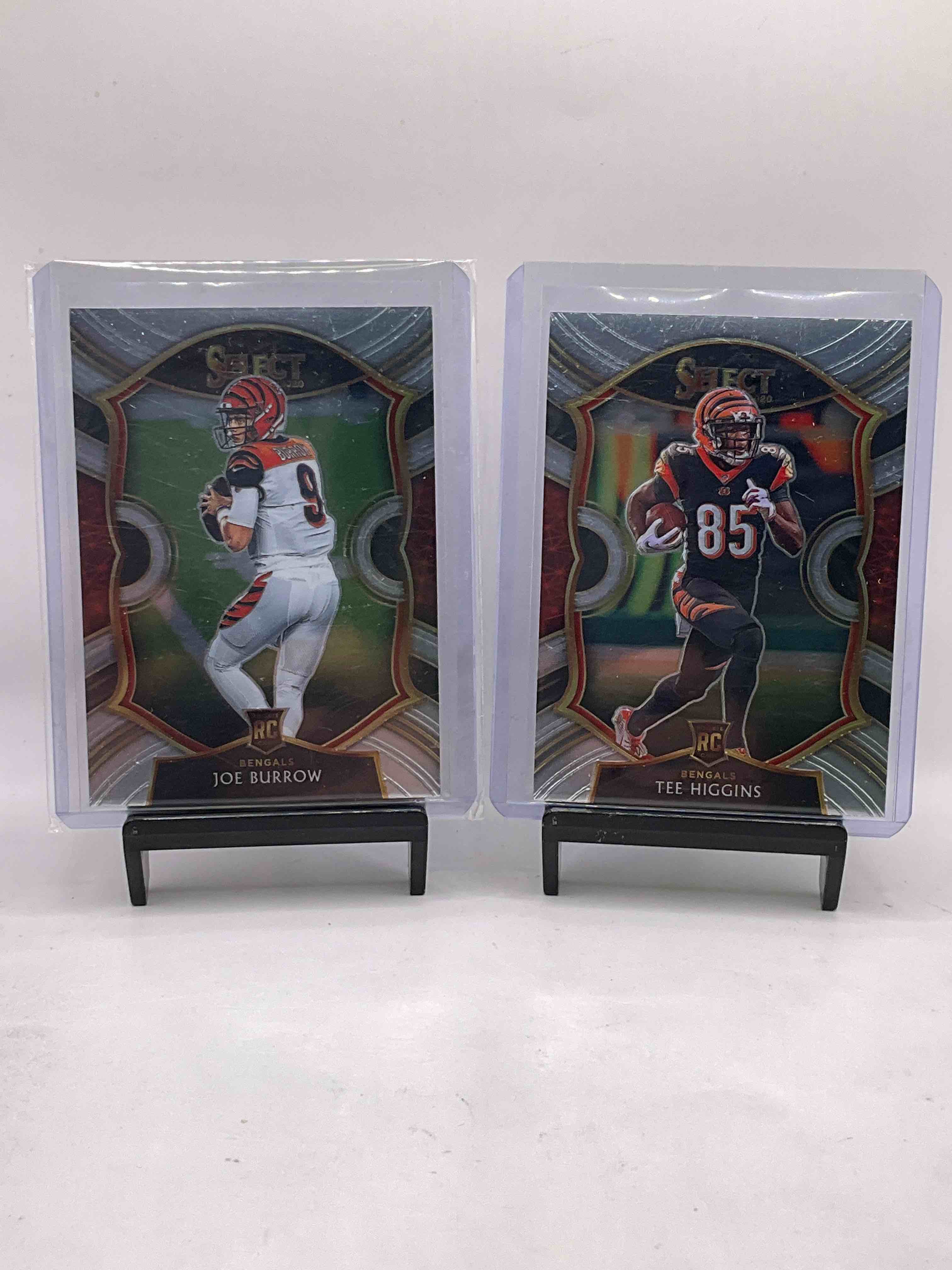 WHO DEY! Joe Burrow Panini Select Rookie, Tee Higgins Select Rookie, Ja’marr Chase Rookie & More Vintage & New Bengals! Who Dey Cincinnati Bengals Lot! Stars & MVPs Alike!
