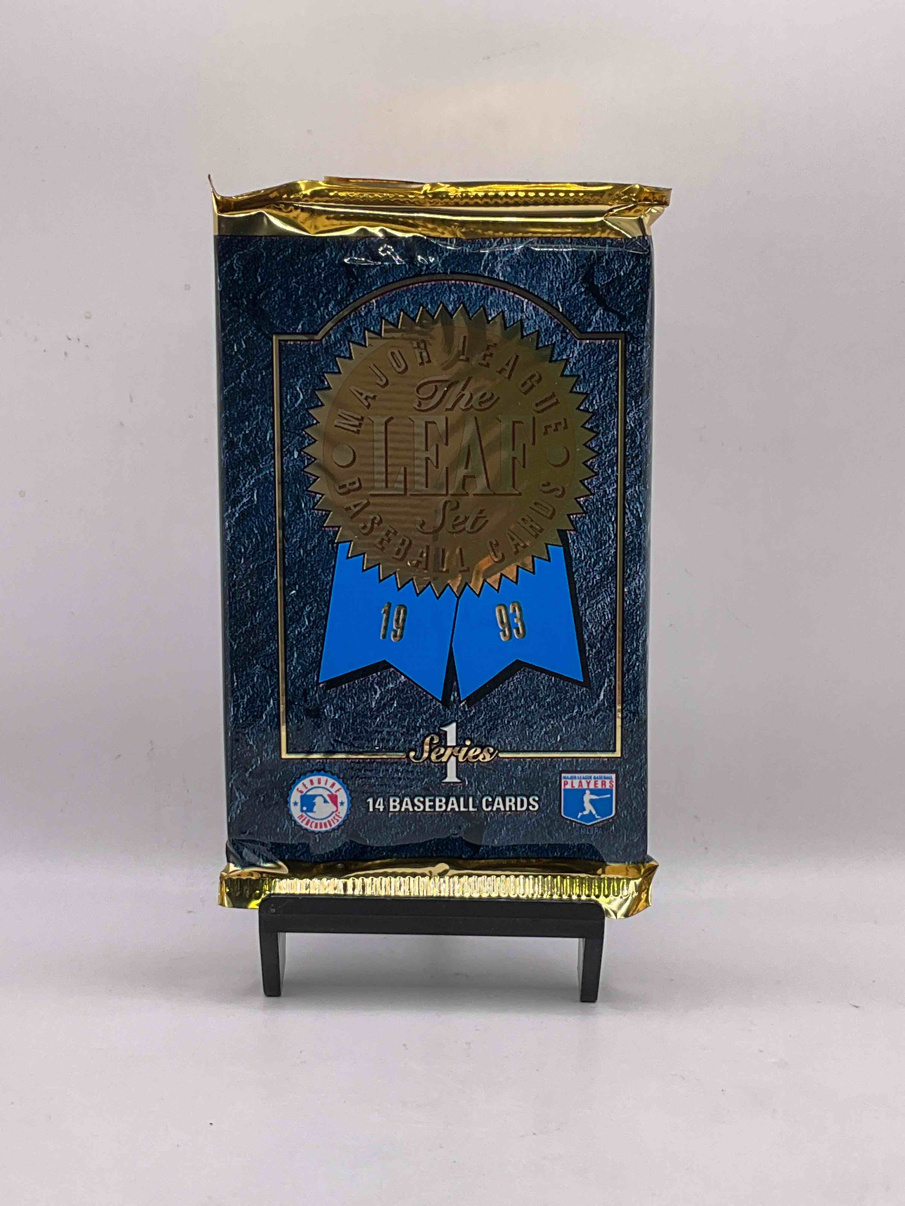 1993 Leaf Series 1 Baseball Unopened Baseball Card Packs, Direct From Original Sealed Retail Case! Search For Valuable Rookie Cards From Chipper Jones (PSA 10 $150+) & Mike Piazza, Early Ken Griffey Jr. & So Much More!