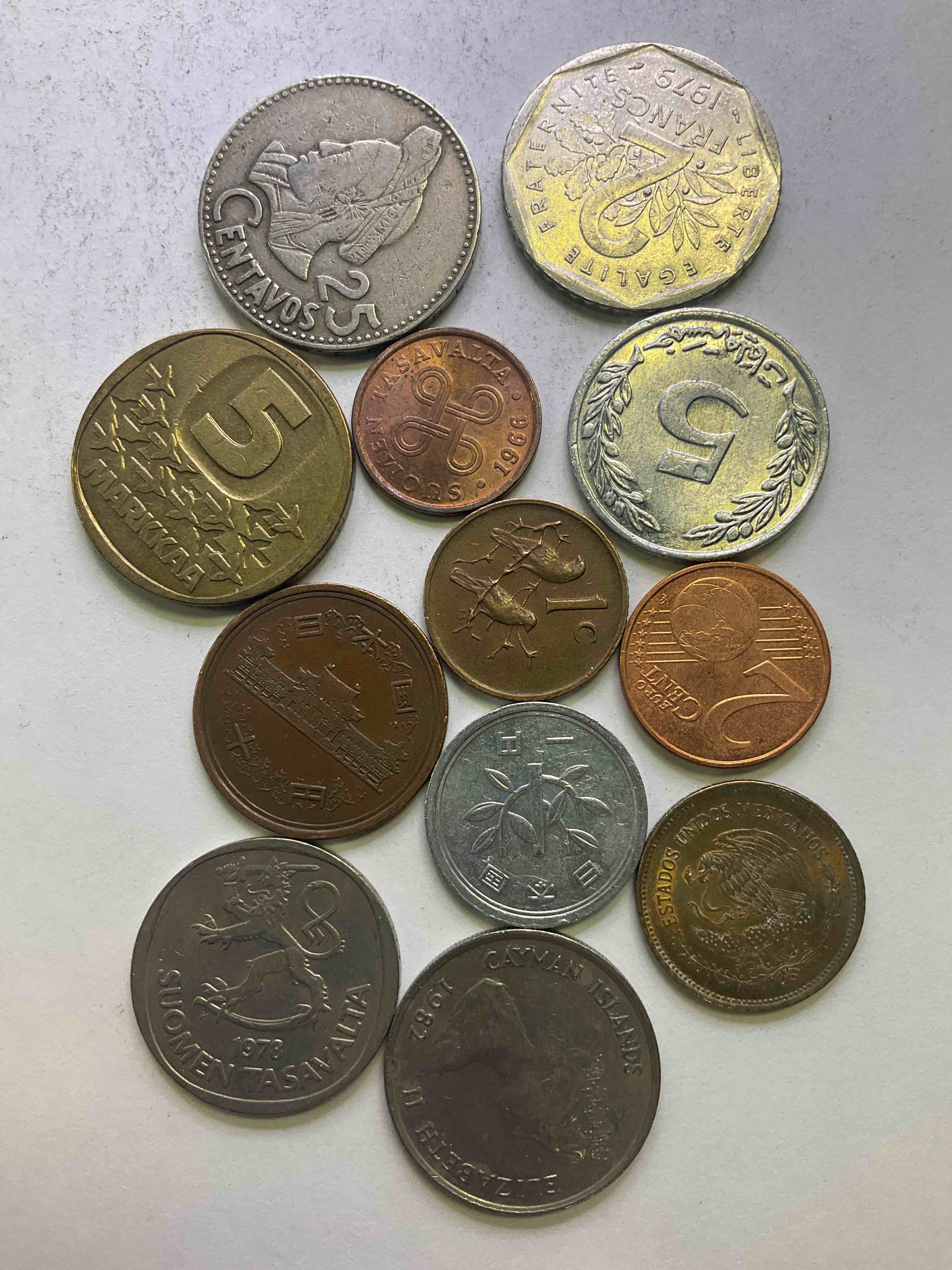 World Coins, Antique & Vintage! Many Different Years, Countries & Exotic Places. This Cool Collection Of Antique Coins From Around The World Is Loads Of Fun! Have Fun Identifying Each Coin & Country As A great Educational Tool! A Great Investment Too!