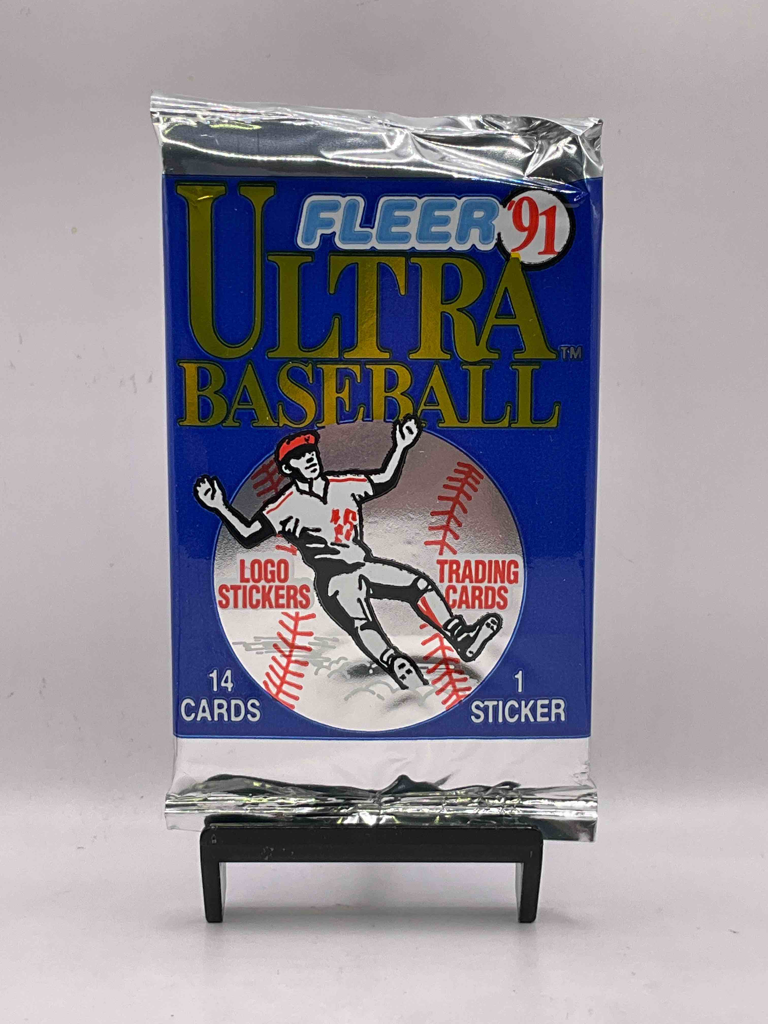 1991 Fleer Ultra Baseball Sealed Card Pack, Direct From Original Retail Case! Hard To Find & Loaded With Great Cards! Search For Ken Griffey Jr. #336 (PSA 10 Value $200), Frank Thomas, Don Mattingly, Bo Jackson & So Much More!