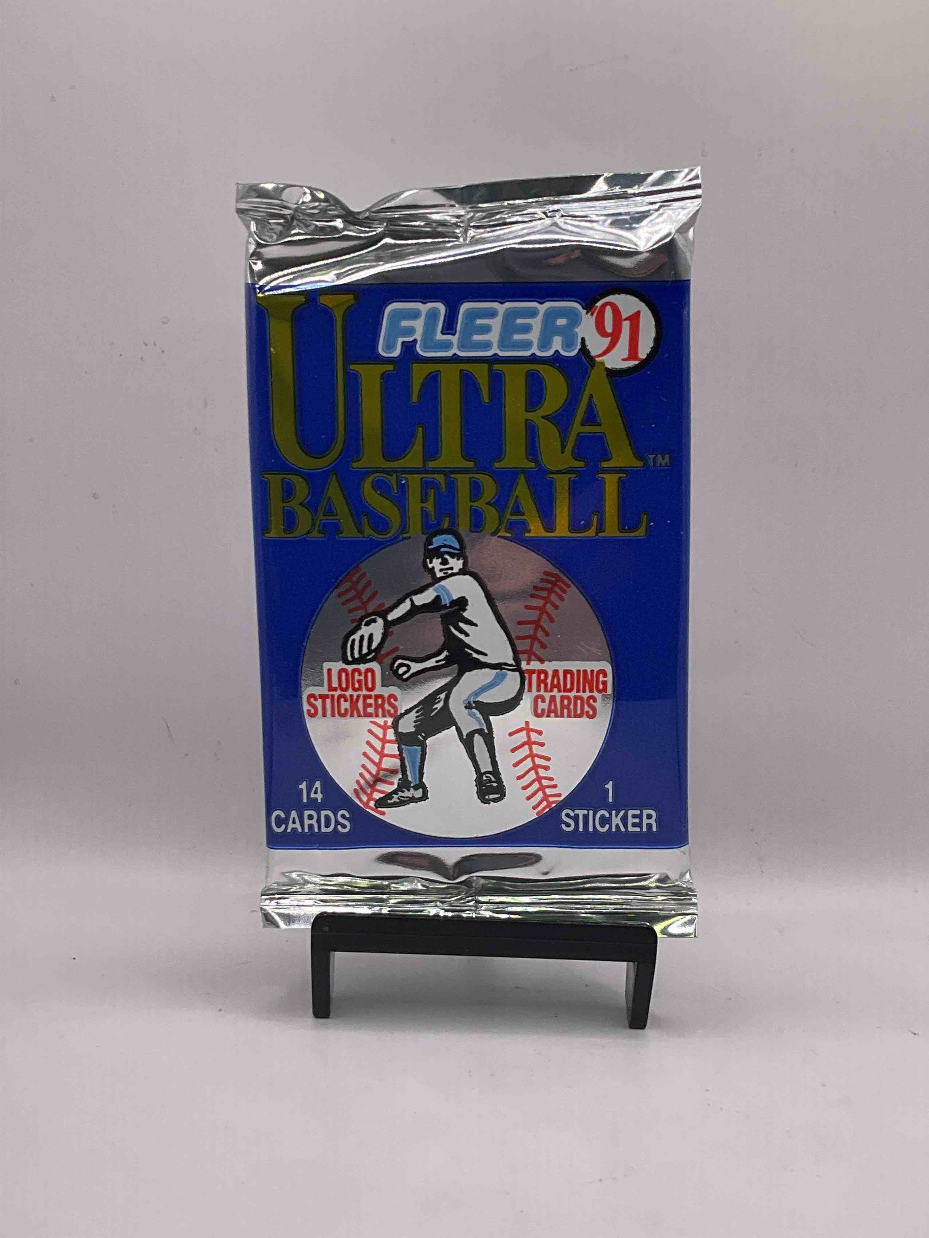 1991 Fleer Ultra Baseball Sealed Card Pack, Direct From Original Retail Case! Hard To Find & Loaded With Great Cards! Search For Ken Griffey Jr. #336 (PSA 10 Value $200), Frank Thomas, Don Mattingly, Bo Jackson & So Much More!