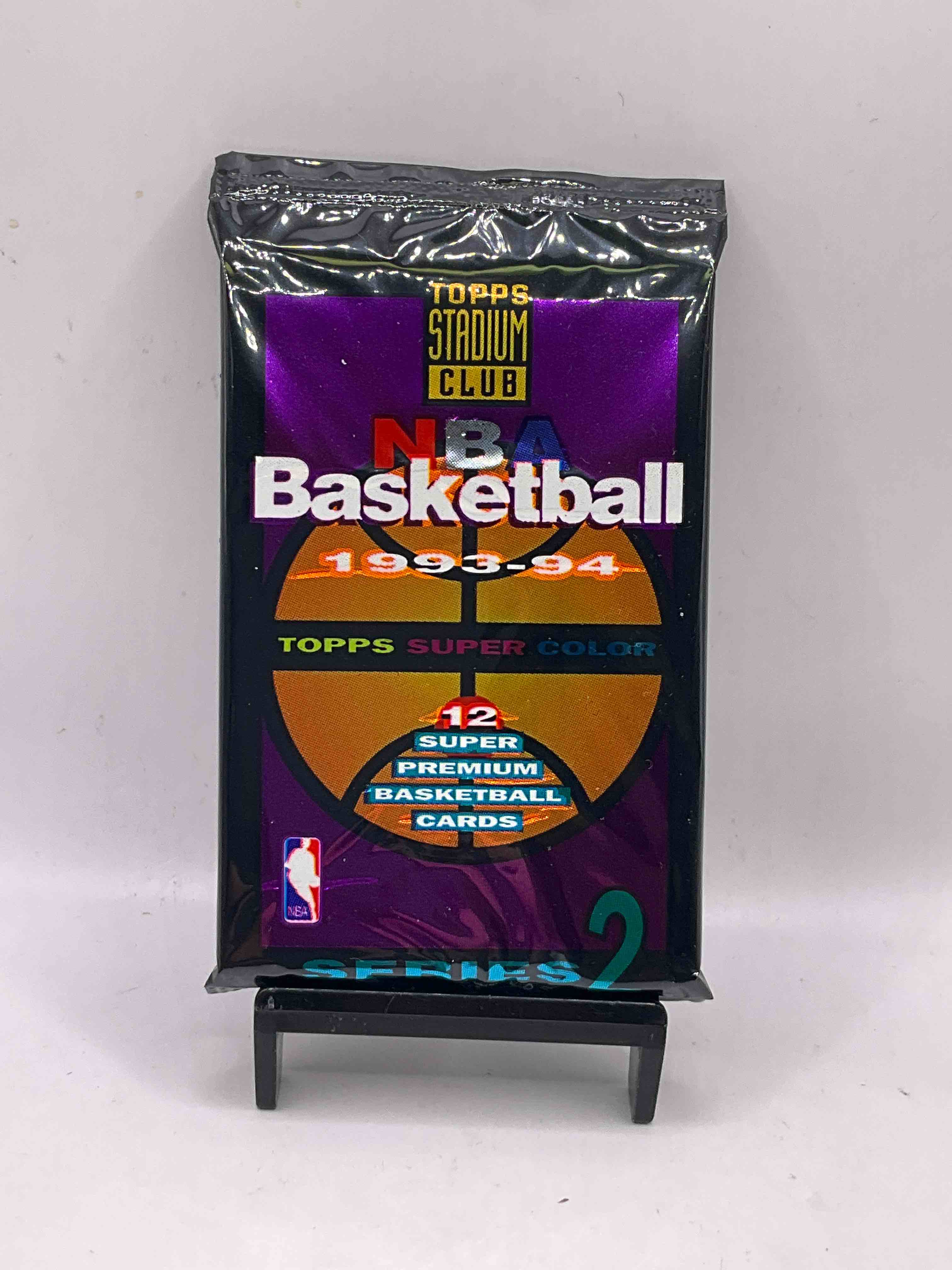 1993/94 NBA Gold! 93/94 Topps Stadium Club Basketball Series 2, Rare Unopened Packs, Direct From Original Sealed Retail Case! These Series 2 Packs Have Become infamous With Collectors For Their Amazing Potential Inserts, Including "Beam Team," "Rim Protectors," “Frequent Flyers," & First Day Parallel Issues. These Are Rare Packs & You'll Hardly Ever See Them For Sale Anywhere! Incredible Sports Card Memorabilia To Save As An Investment Or Open To See What You Get!