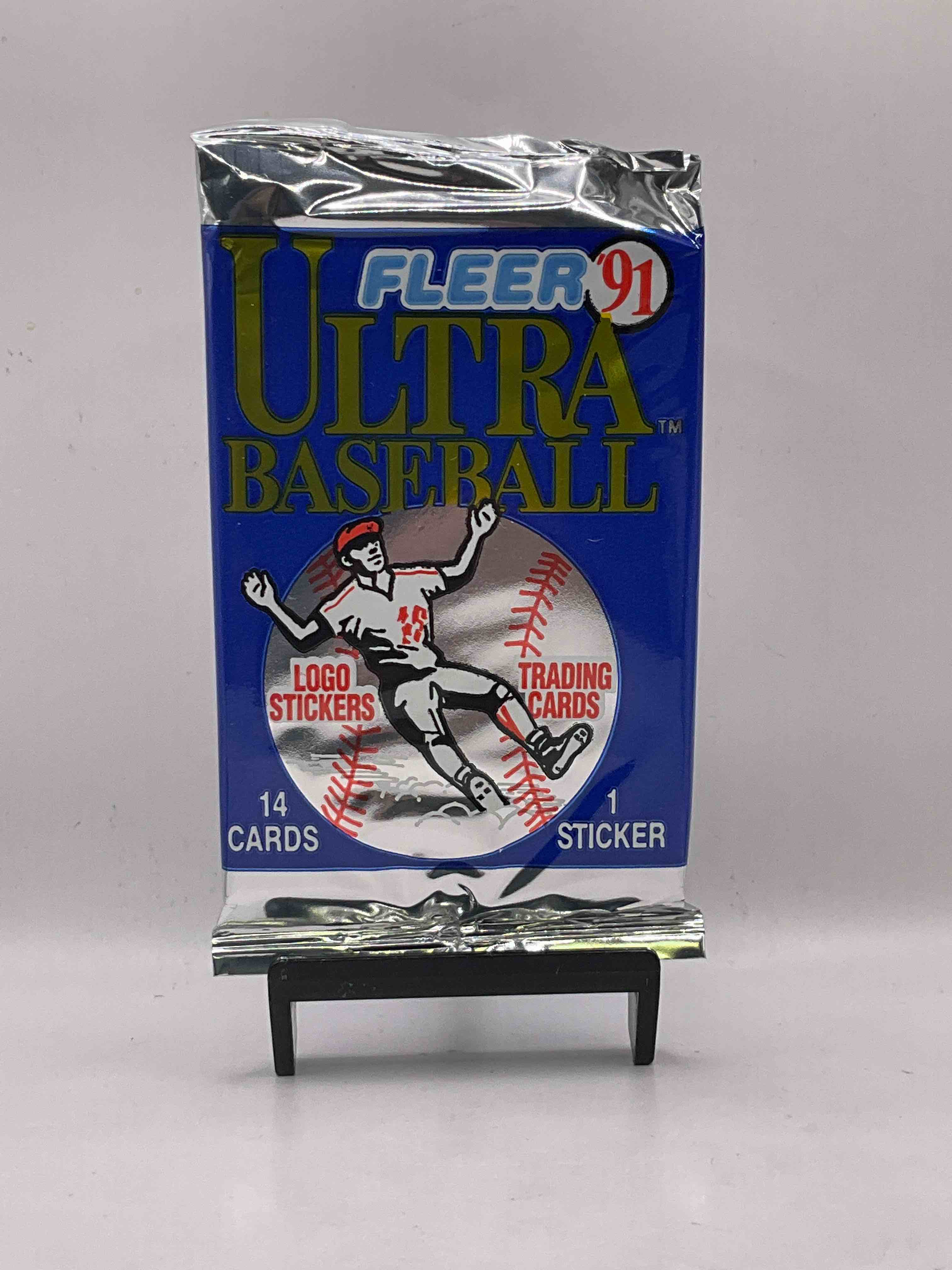 1991 Fleer Ultra Baseball Sealed Card Pack, Direct From Original Retail Case! Hard To Find & Loaded With Great Cards! Search For Ken Griffey Jr. #336 (PSA 10 Value $200), Frank Thomas, Don Mattingly, Bo Jackson & So Much More!