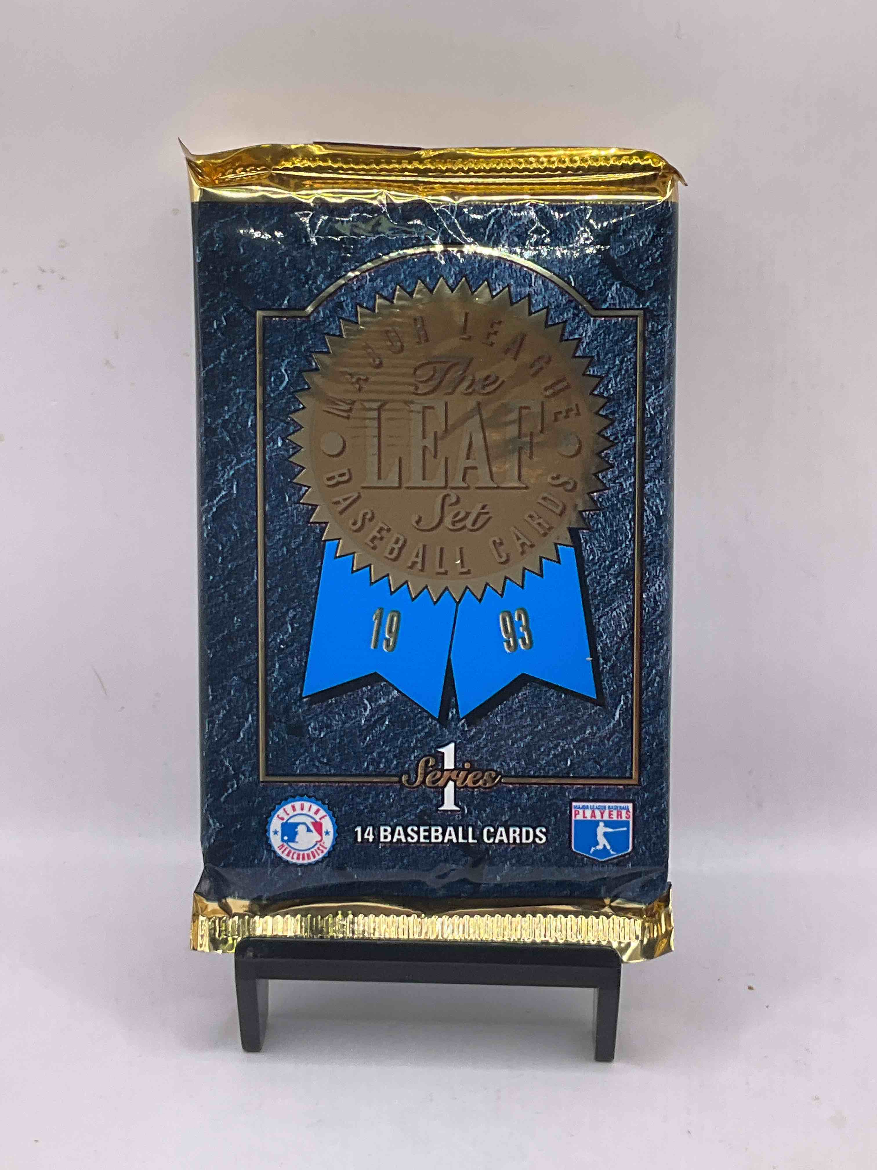 1993 Leaf Series 1 Baseball Unopened Baseball Card Packs, Direct From Original Sealed Retail Case! Search For Valuable Rookie Cards From Chipper Jones (PSA 10 $150+) & Mike Piazza, Early Ken Griffey Jr. & So Much More!