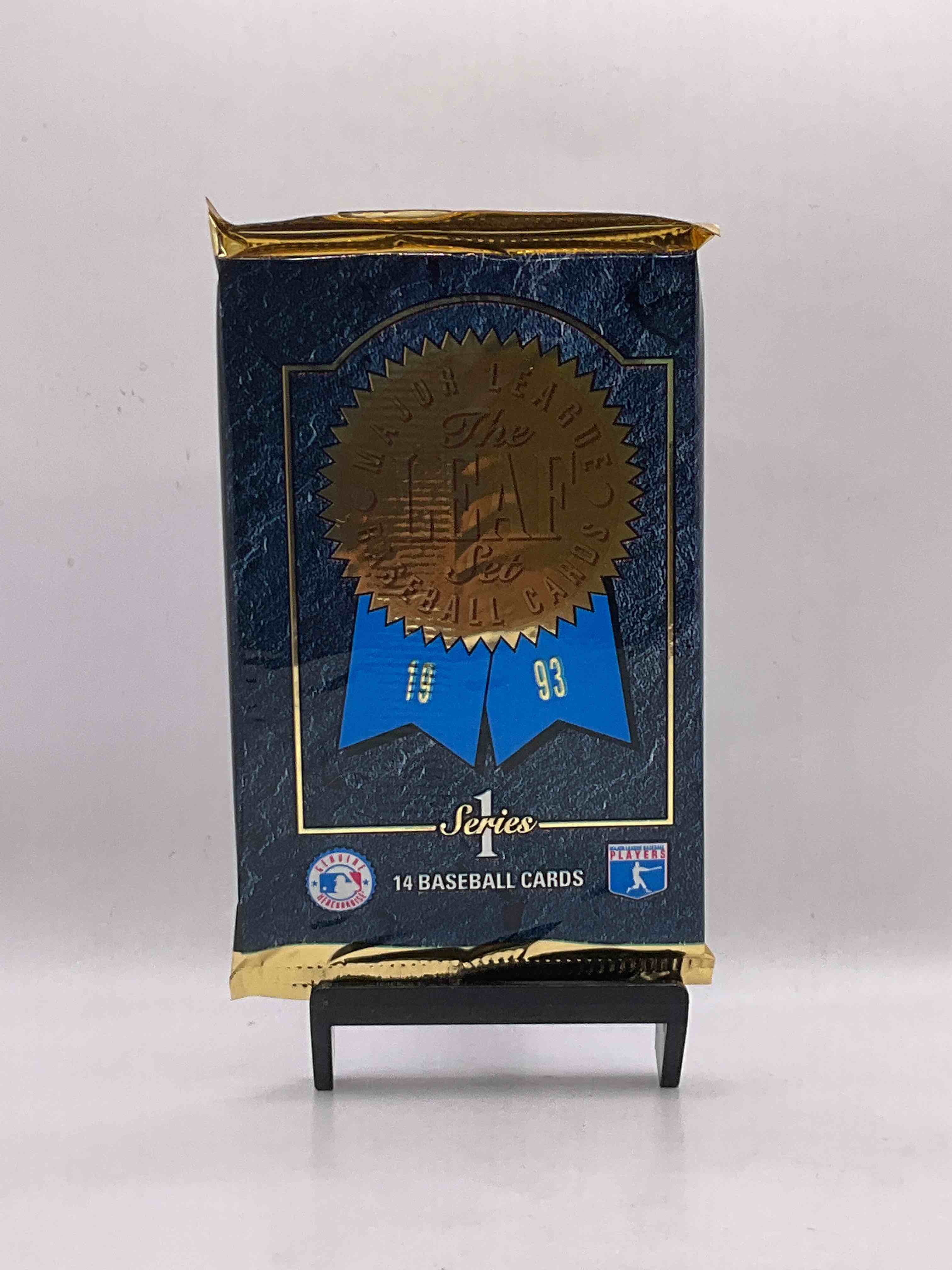 1993 Leaf Series 1 Baseball Unopened Baseball Card Packs, Direct From Original Sealed Retail Case! Search For Valuable Rookie Cards From Chipper Jones (PSA 10 $150+) & Mike Piazza, Early Ken Griffey Jr. & So Much More!