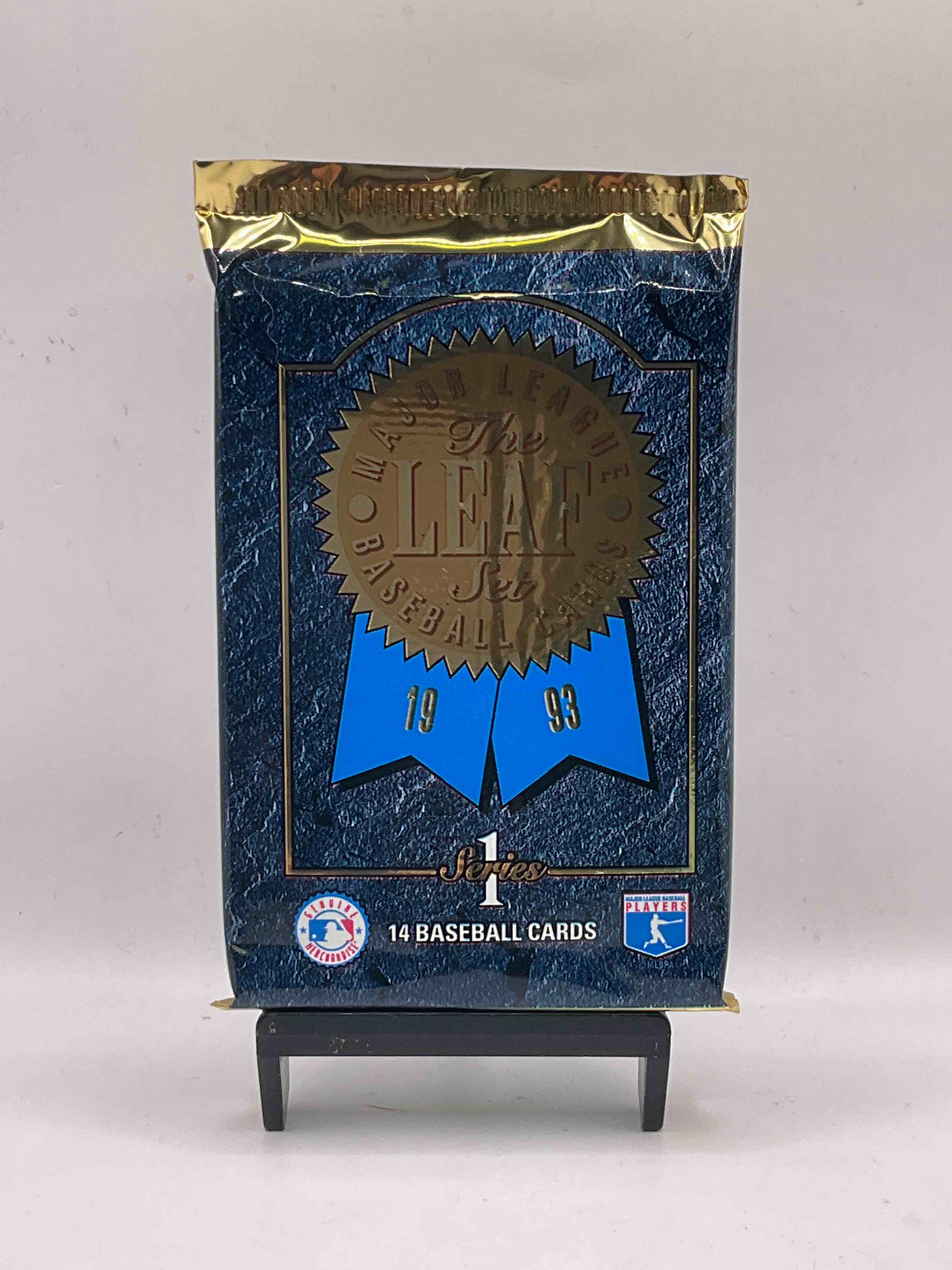 1993 Leaf Series 1 Baseball Unopened Baseball Card Packs, Direct From Original Sealed Retail Case! Search For Valuable Rookie Cards From Chipper Jones (PSA 10 $150+) & Mike Piazza, Early Ken Griffey Jr. & So Much More!