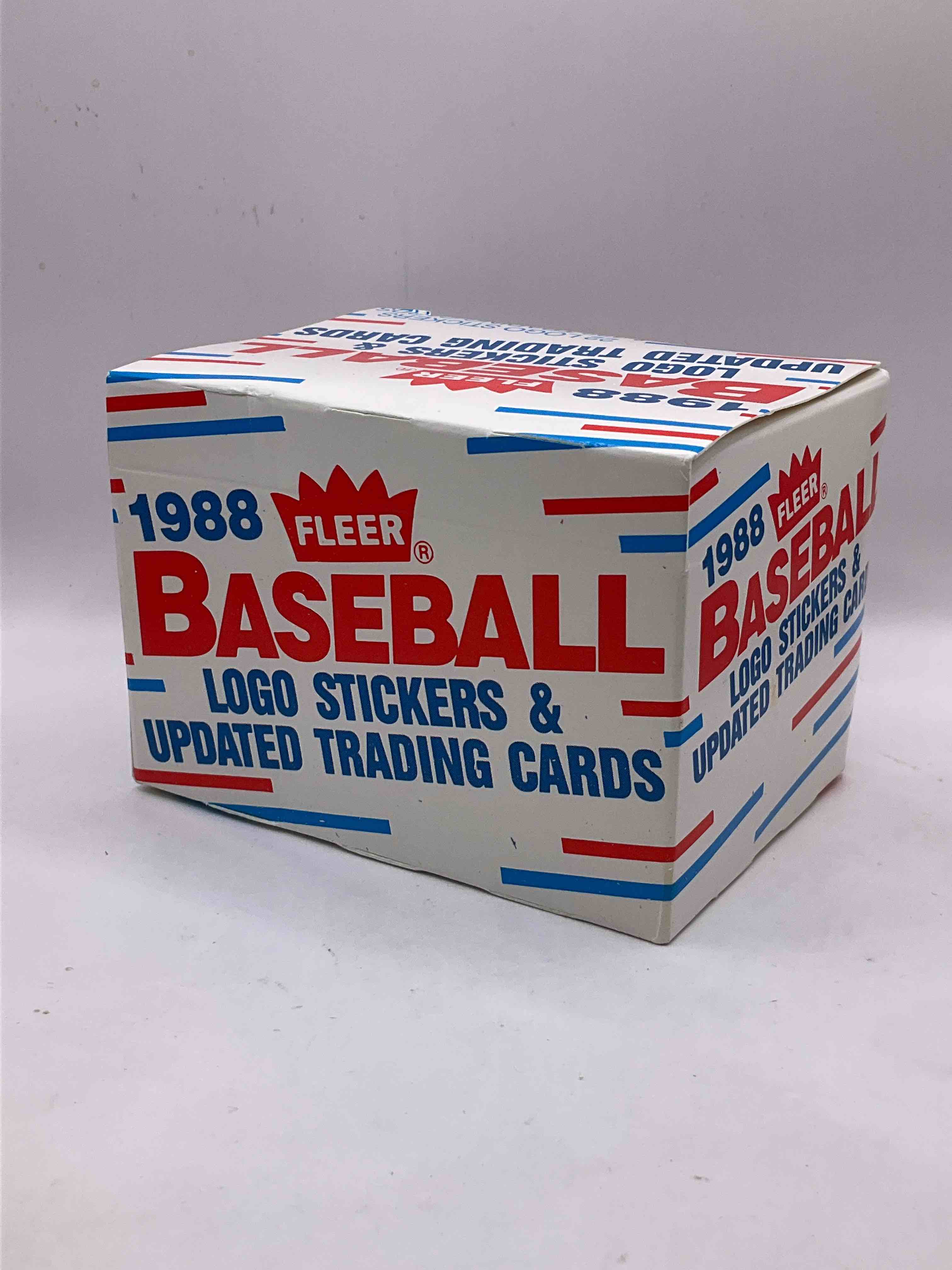 1988 Fleer Baseball Traded Box! 132 Trading Card Extravaganza! Search For All Stars & Hall Of Famers, Bo Jackson, Don Mattingly, Nolan Ryan & More! Unopened Traded Box!