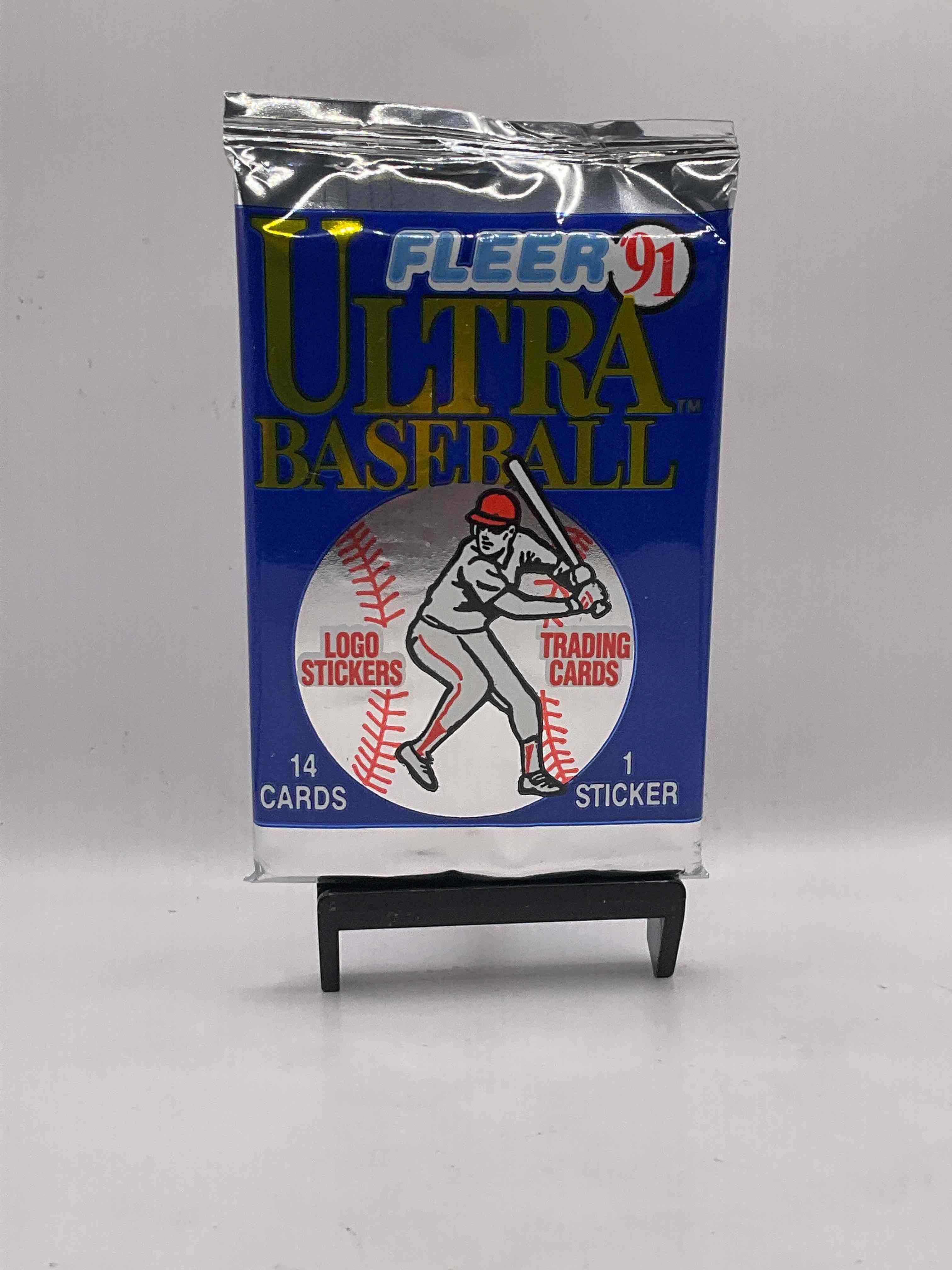1991 Fleer Ultra Baseball Sealed Card Pack, Direct From Original Retail Case! Hard To Find & Loaded With Great Cards! Search For Ken Griffey Jr. #336 (PSA 10 Value $200), Frank Thomas, Don Mattingly, Bo Jackson & So Much More!