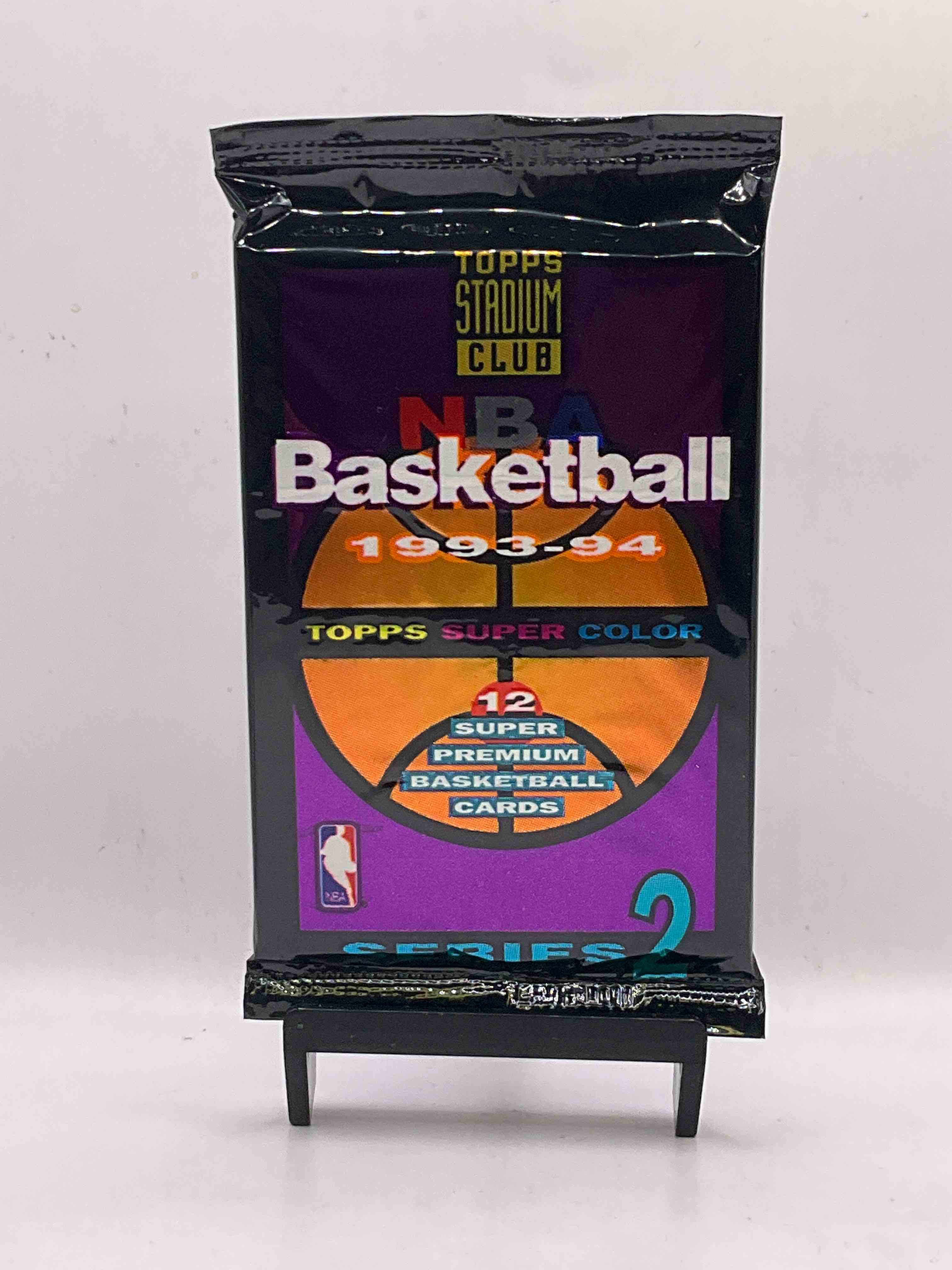 1993/94 NBA Gold! 93/94 Topps Stadium Club Basketball Series 2, Rare Unopened Packs, Direct From Original Sealed Retail Case! These Series 2 Packs Have Become infamous With Collectors For Their Amazing Potential Inserts, Including "Beam Team," "Rim Protectors," “Frequent Flyers," & First Day Parallel Issues. These Are Rare Packs & You'll Hardly Ever See Them For Sale Anywhere! Incredible Sports Card Memorabilia To Save As An Investment Or Open To See What You Get!