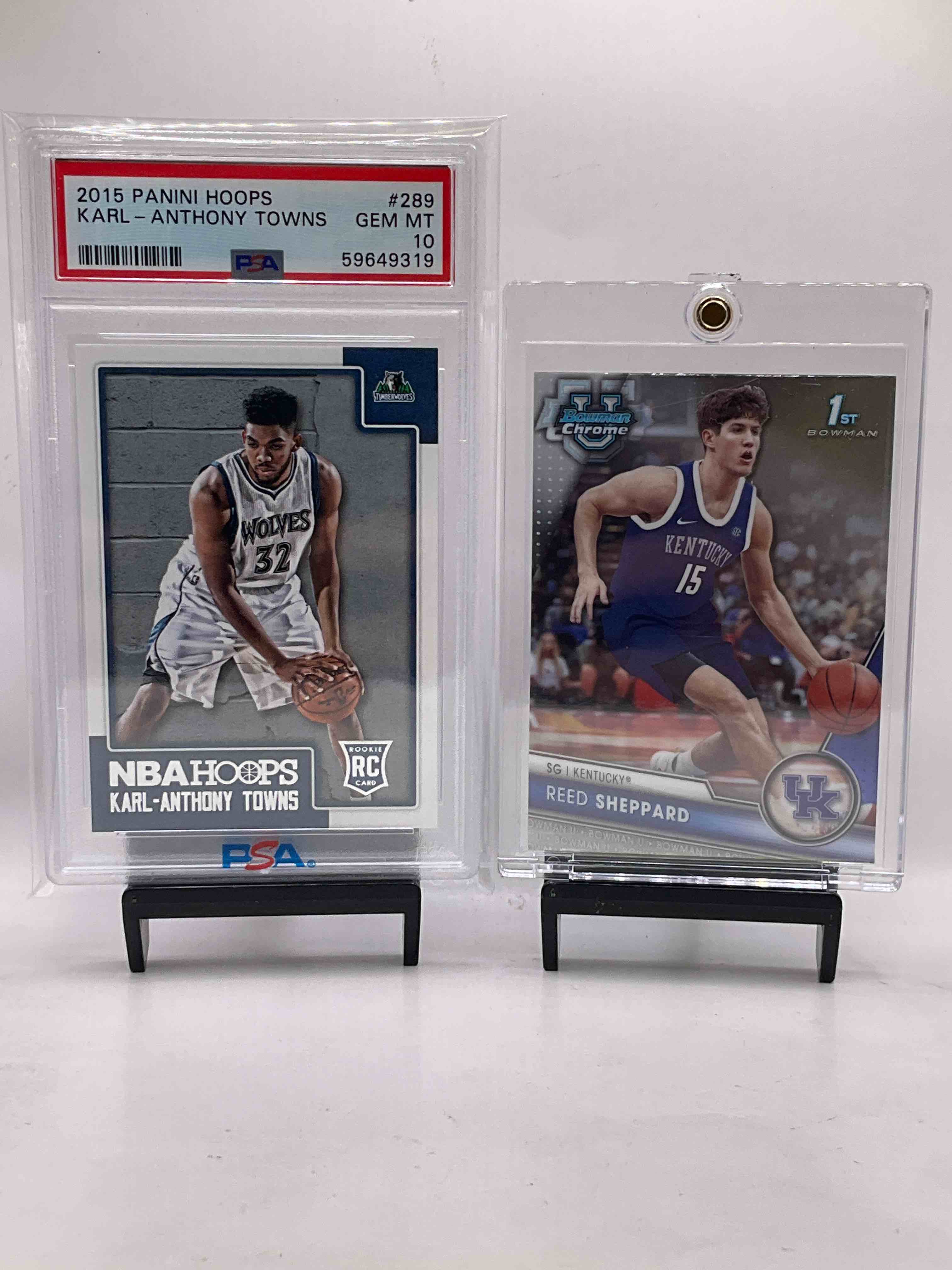 University Of Kentucky Alumni Basketball Bundle! UK WILDCATS! Gem Mint 10 KAT Rookie, Reed Sheppard Rookie, Oscar Tshiebwe Rookie, John Wall Pinnacle Blue Clear, Prizm, Optics & More! UK!