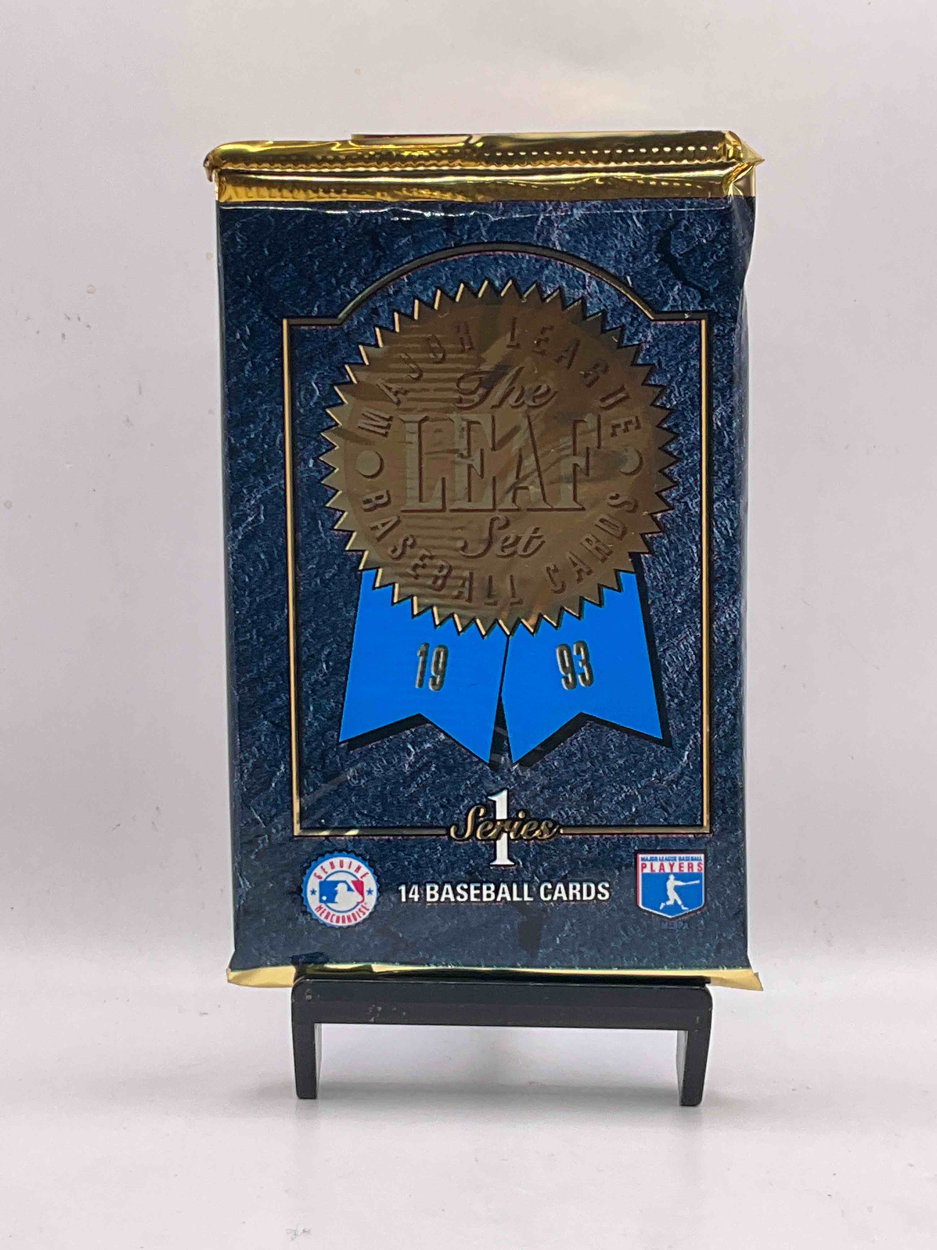 1993 Leaf Series 1 Baseball Unopened Baseball Card Packs, Direct From Original Sealed Retail Case! Search For Valuable Rookie Cards From Chipper Jones (PSA 10 $150+) & Mike Piazza, Early Ken Griffey Jr. & So Much More!