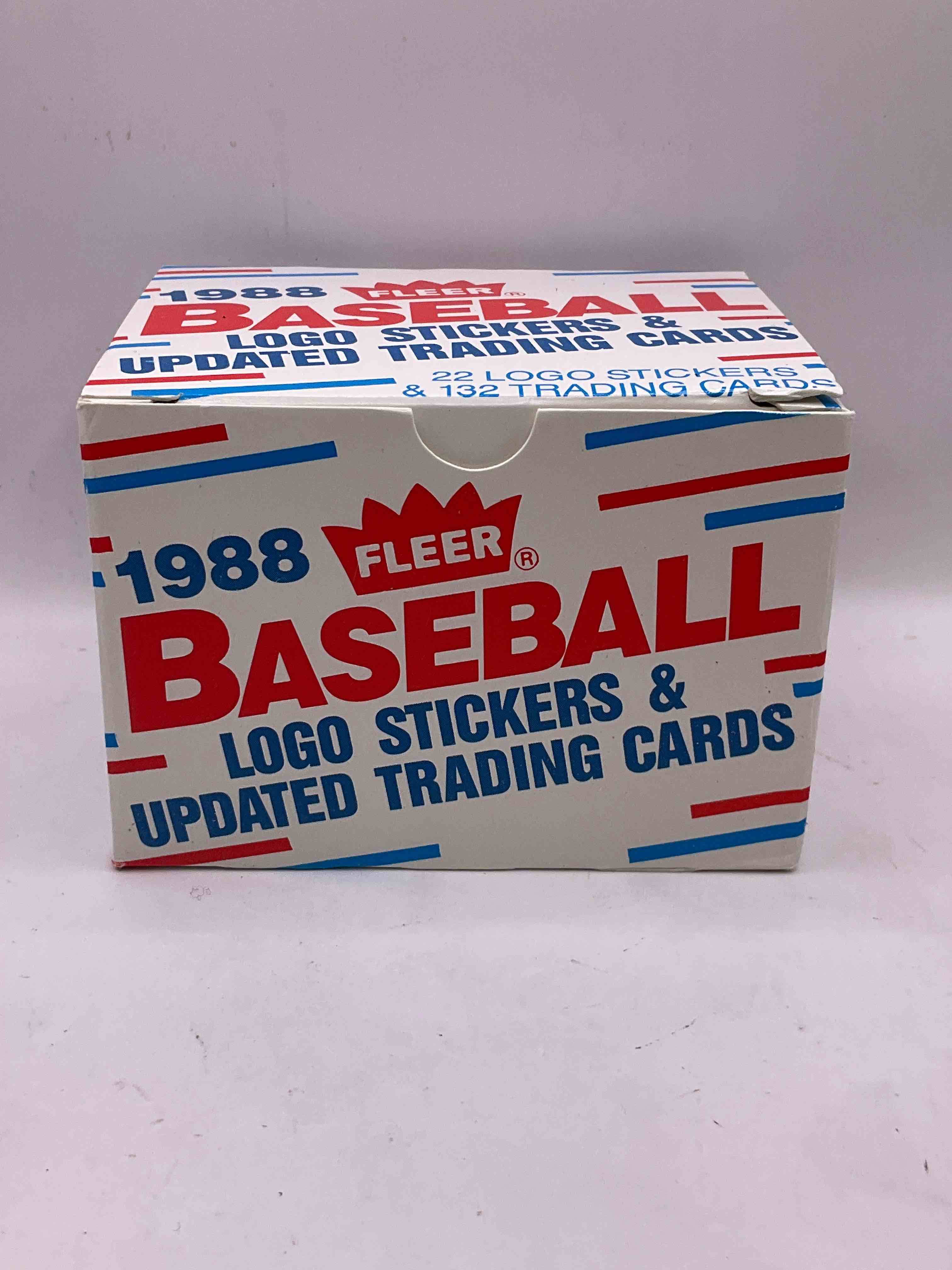 1988 Fleer Baseball Traded Box! 132 Trading Card Extravaganza! Search For All Stars & Hall Of Famers, Bo Jackson, Don Mattingly, Nolan Ryan & More! Unopened Traded Box!