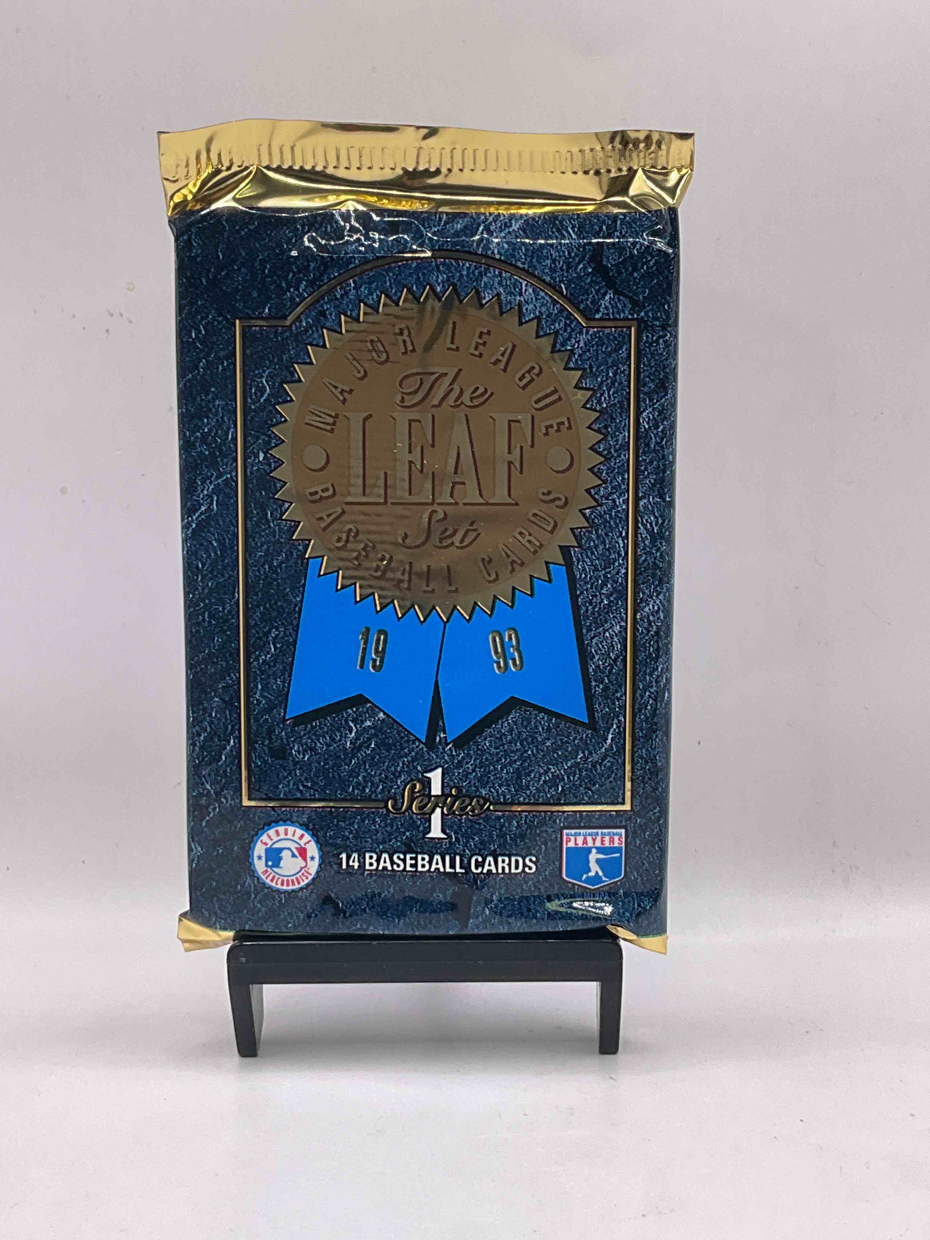 1993 Leaf Series 1 Baseball Unopened Baseball Card Packs, Direct From Original Sealed Retail Case! Search For Valuable Rookie Cards From Chipper Jones (PSA 10 $150+) & Mike Piazza, Early Ken Griffey Jr. & So Much More!