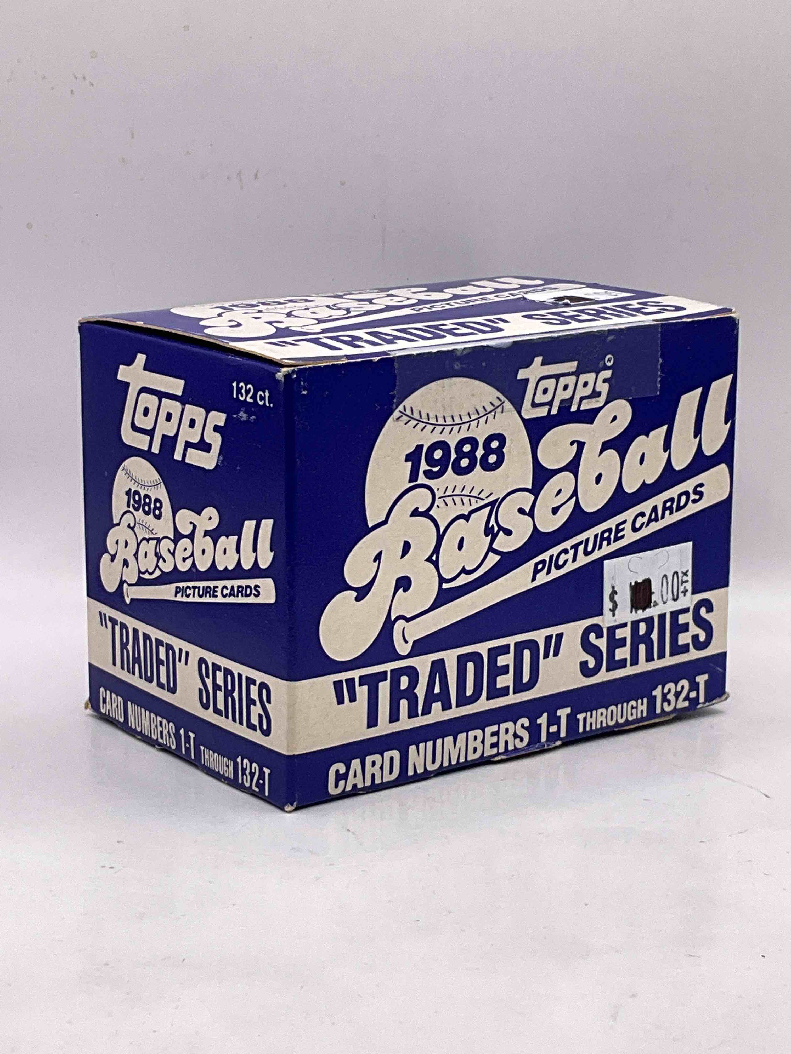 1988 Topps Traded Baseball Complete Card Set, Unopened, Cards 1T - 132T! Something You Don't See Everyday & A Great Piece Of Sports Card Memorabilia!Many 80's Stars Included Such As Robin Ventura, Kiri Gibson & More!
