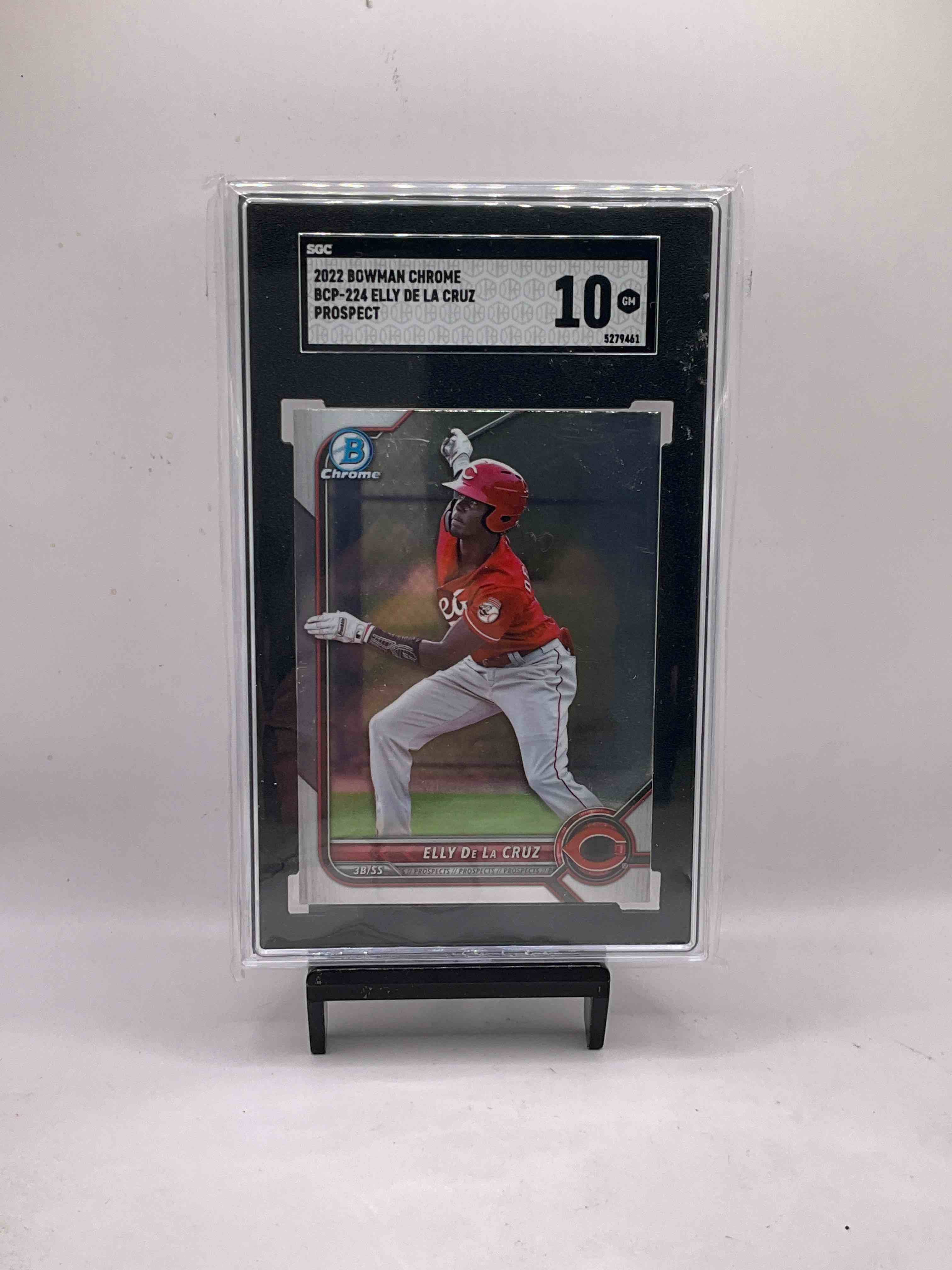 Reds Extravaganza! Gem Mint 10 Elly De La Cruz 2022 Bowman Chrome Rookie Card! 50 Card Reds Bundle! Jonathan India Rated Rookie Card, Signed Dominic Pitelli 1st Bowman Card, Hunter Greene Topps Finest, De La Cruz Rookies & More!